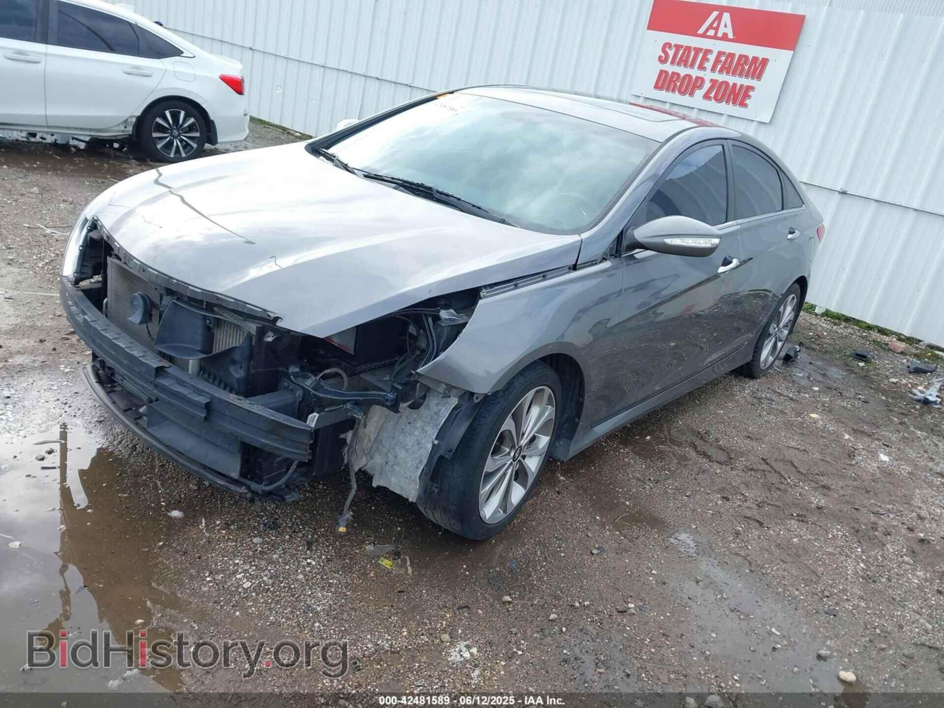 2014 HYUNDAI SONATA - VIN: 5NPEC4AB4EH904884 - Фото 2