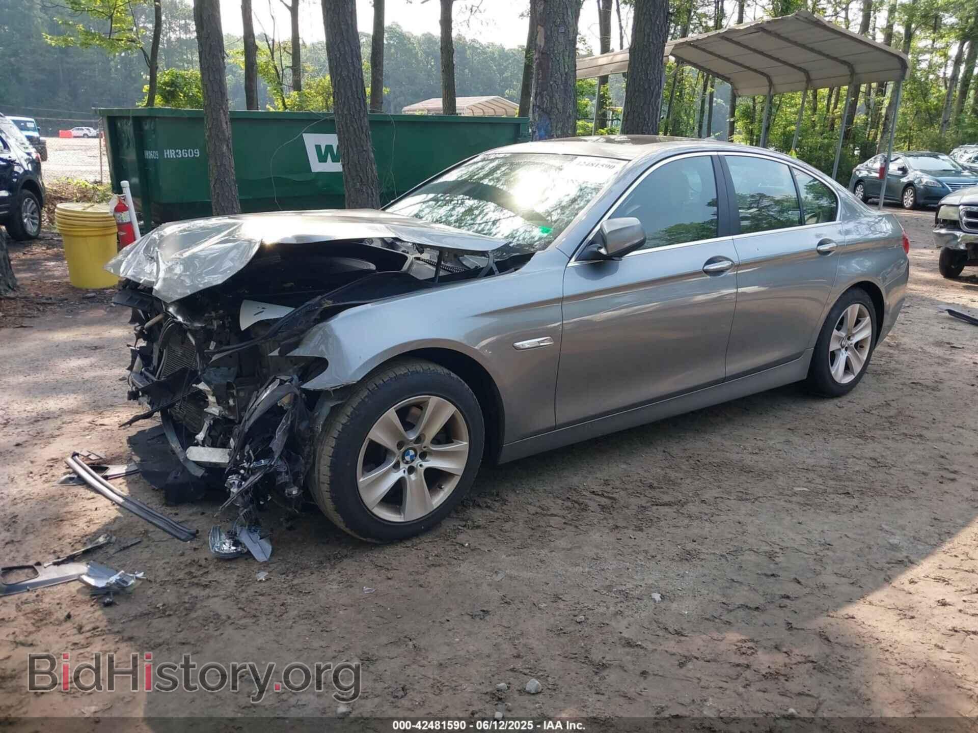 2013 BMW 528I - VIN: WBAXG5C53DD229640 - Фото 2