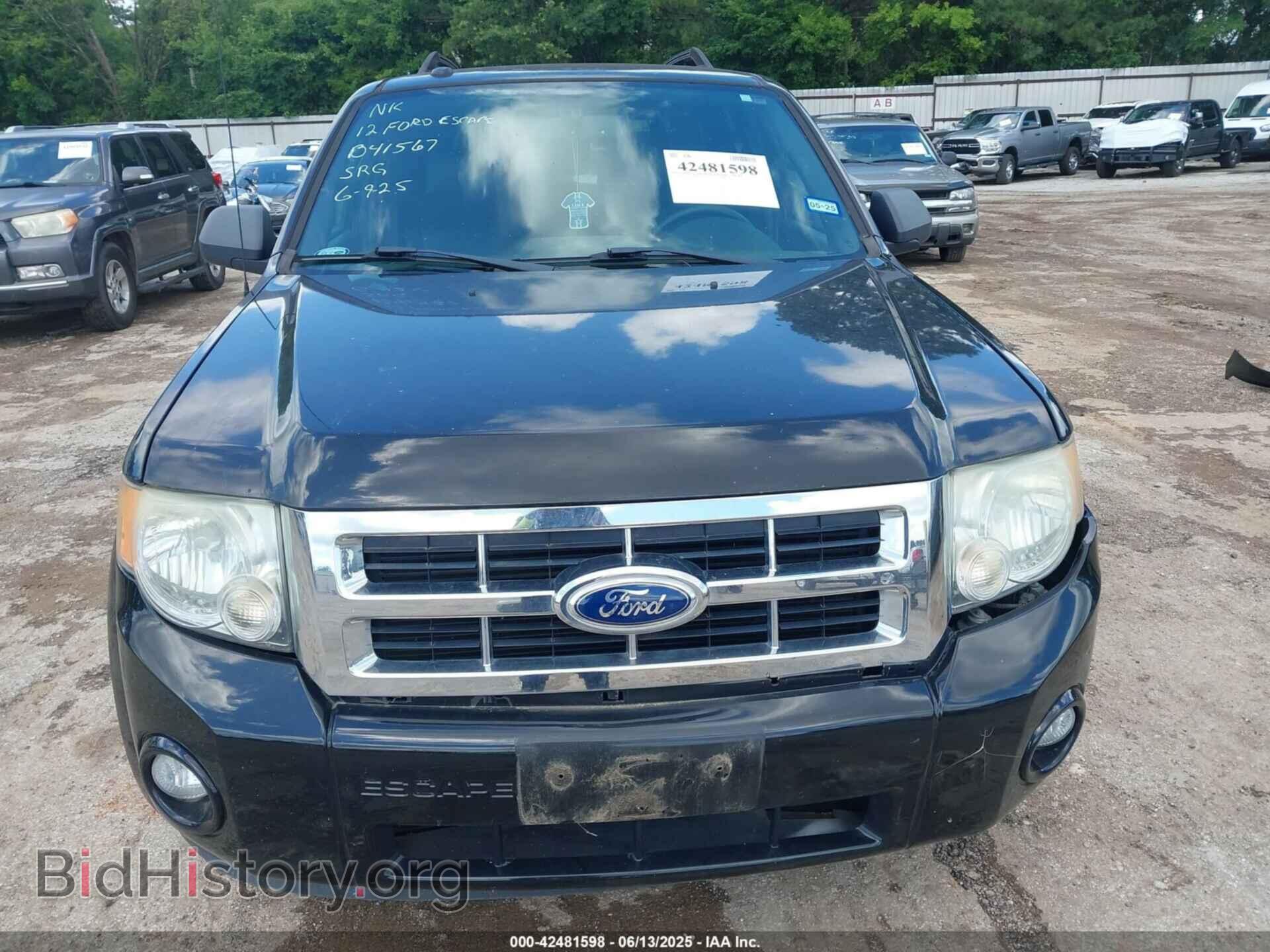 2012 FORD ESCAPE - VIN: 1FMCU0DG2CKB41567 - Фото 6