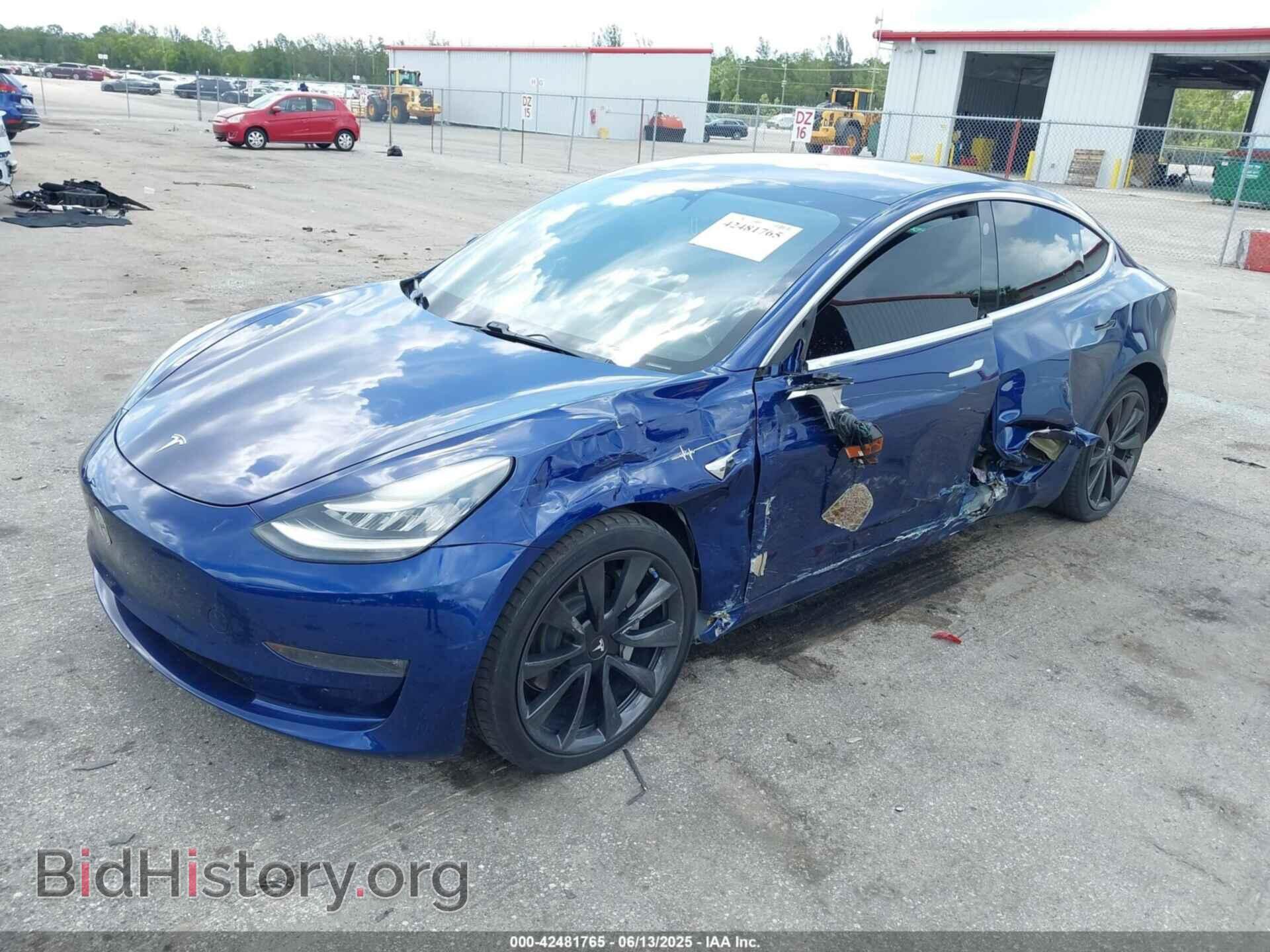 2019 TESLA MODEL 3 - VIN: 5YJ3E1EA4KF193604 - Фото 2