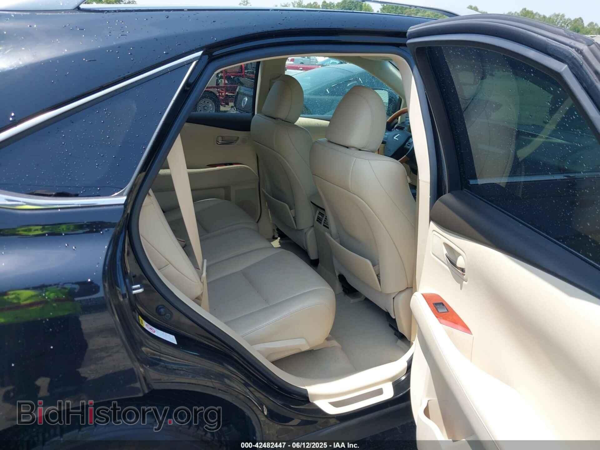 2012 LEXUS RX 350 - VIN: 2T2BK1BA9CC149477 - Фото 8
