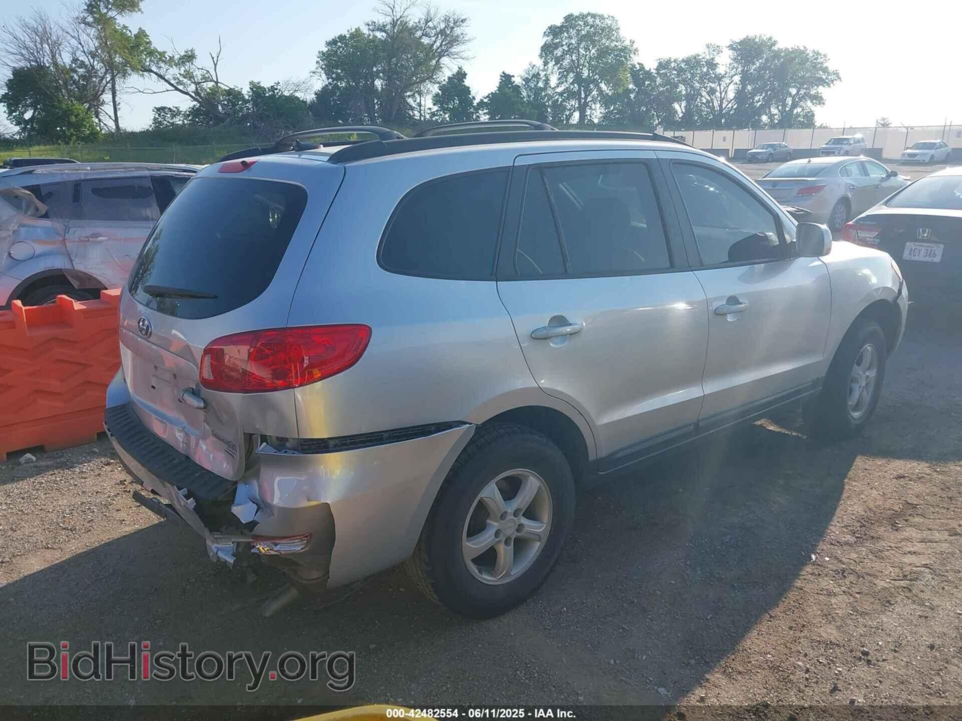 2008 HYUNDAI SANTA FE - VIN: 5NMSG73D28H191461 - Фото 4