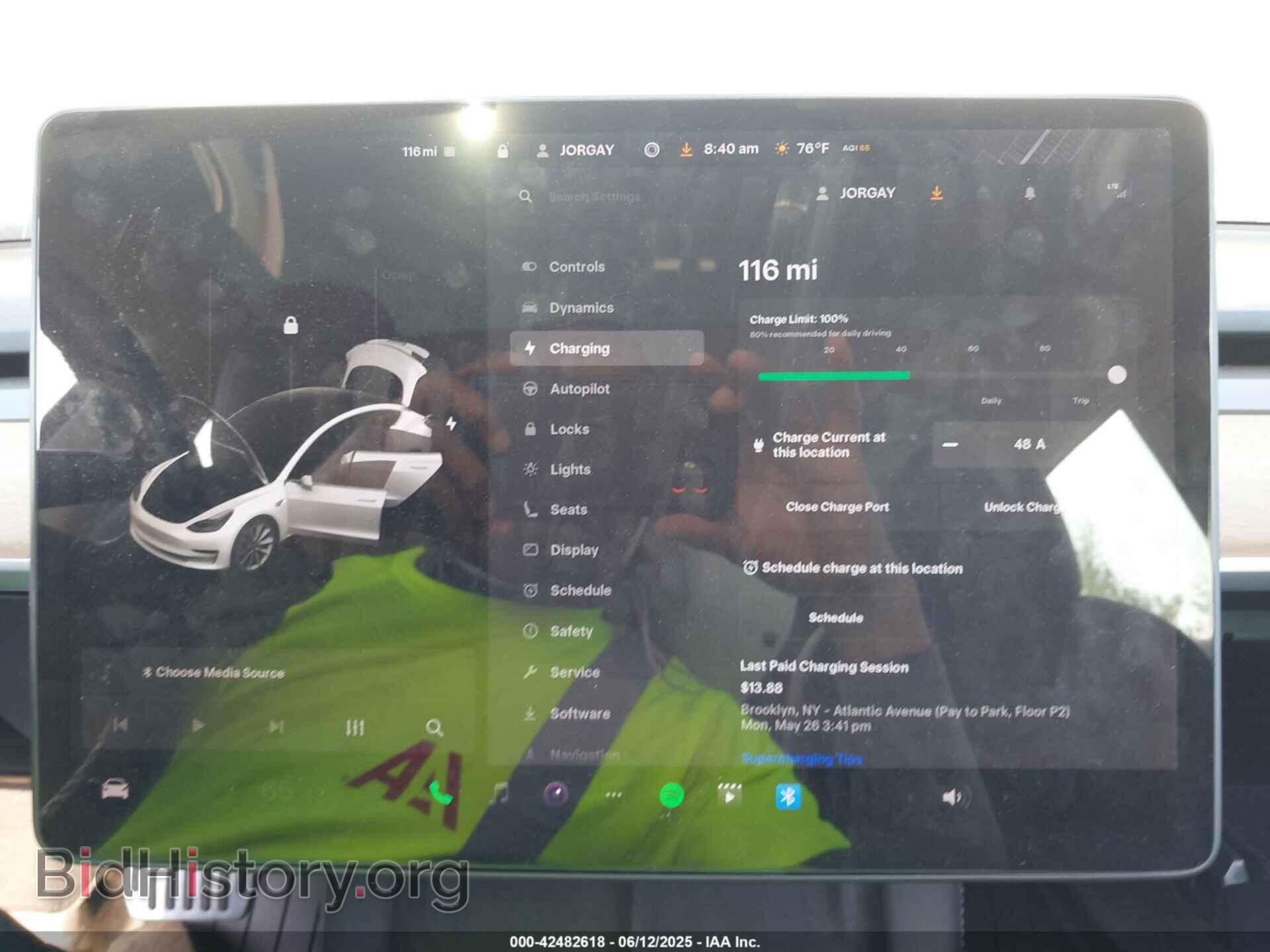 2020 TESLA MODEL 3 - VIN: 5YJ3E1EBXLF636848 - Фото 16