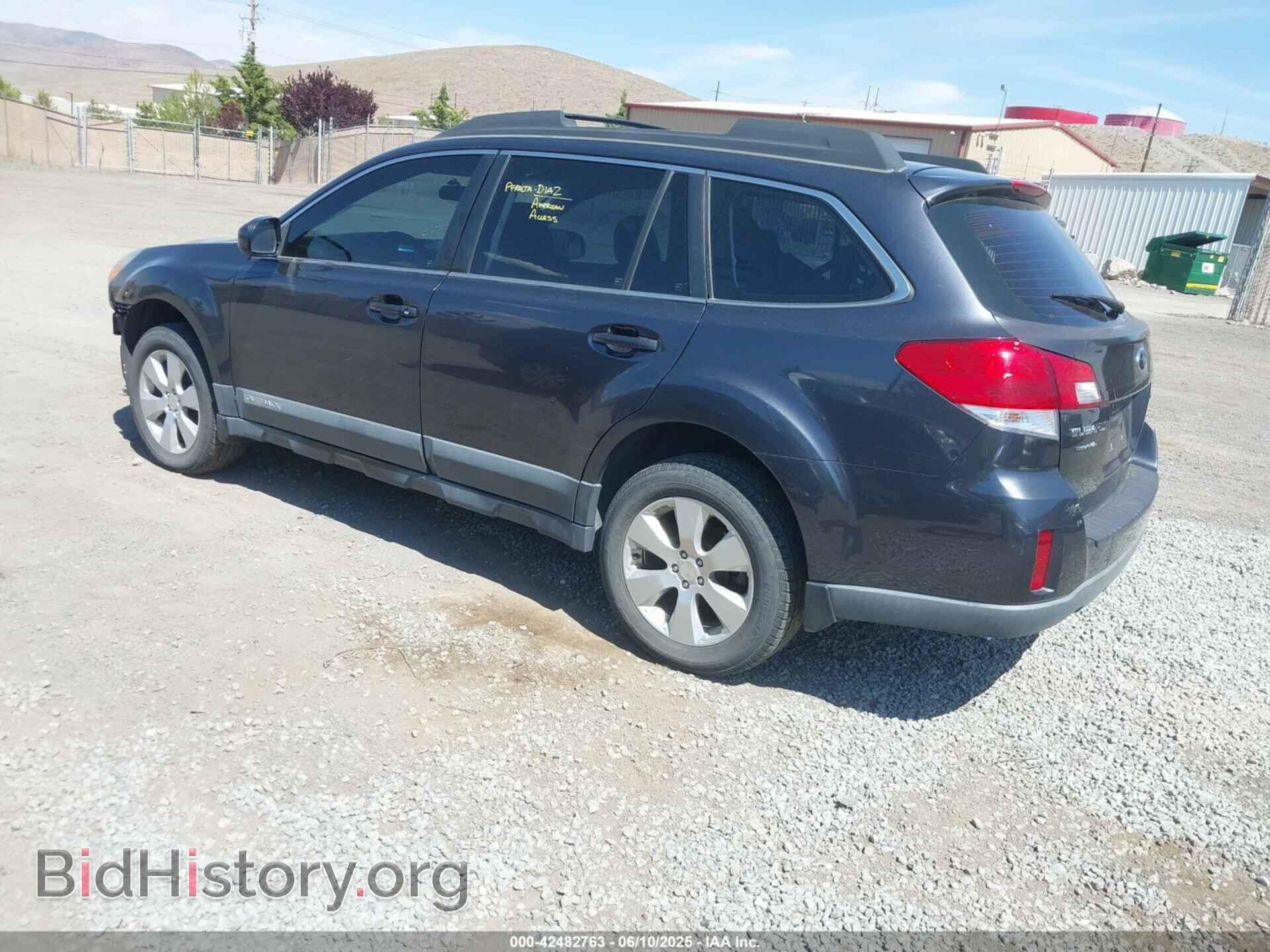 2012 SUBARU OUTBACK - VIN: 4S4BRBAC5C3266972 - Фото 3
