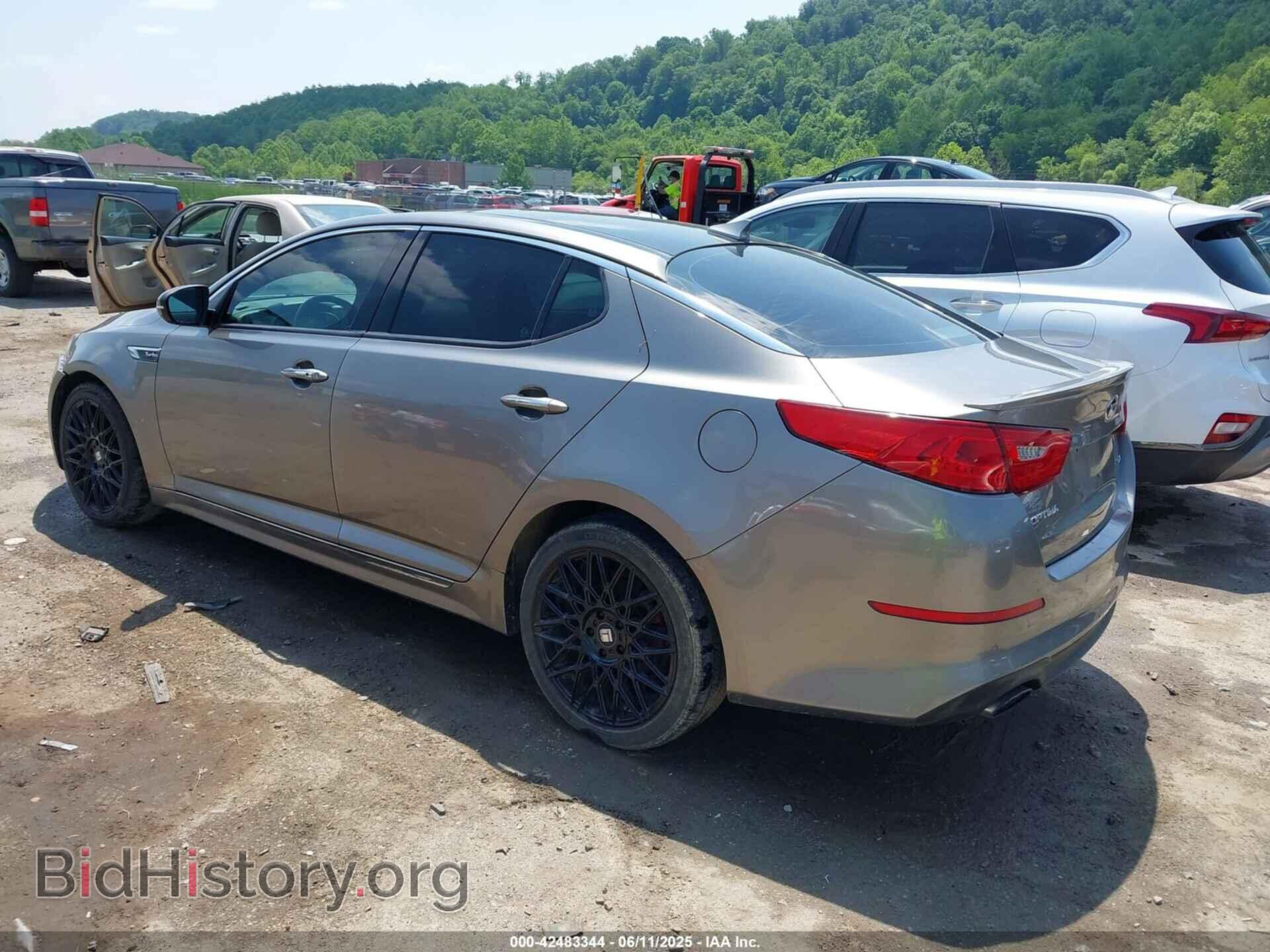 2015 KIA OPTIMA - VIN: 5XXGR4A67FG372067 - Фото 3