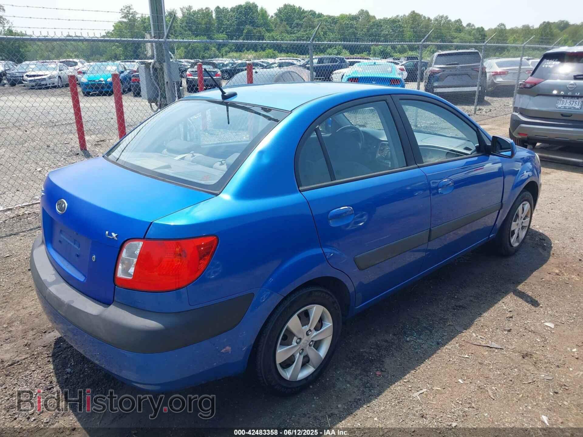2009 KIA RIO - VIN: KNADE223296448785 - Фото 4