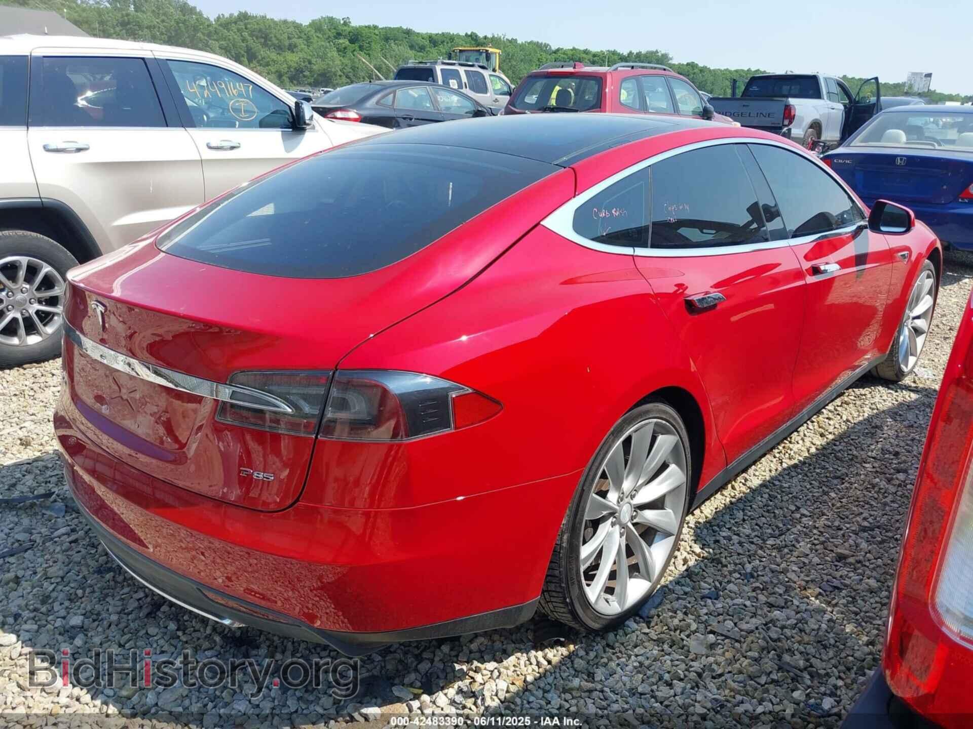 2013 TESLA MODEL S - VIN: 5YJSA1CP6DFP17689 - Фото 4