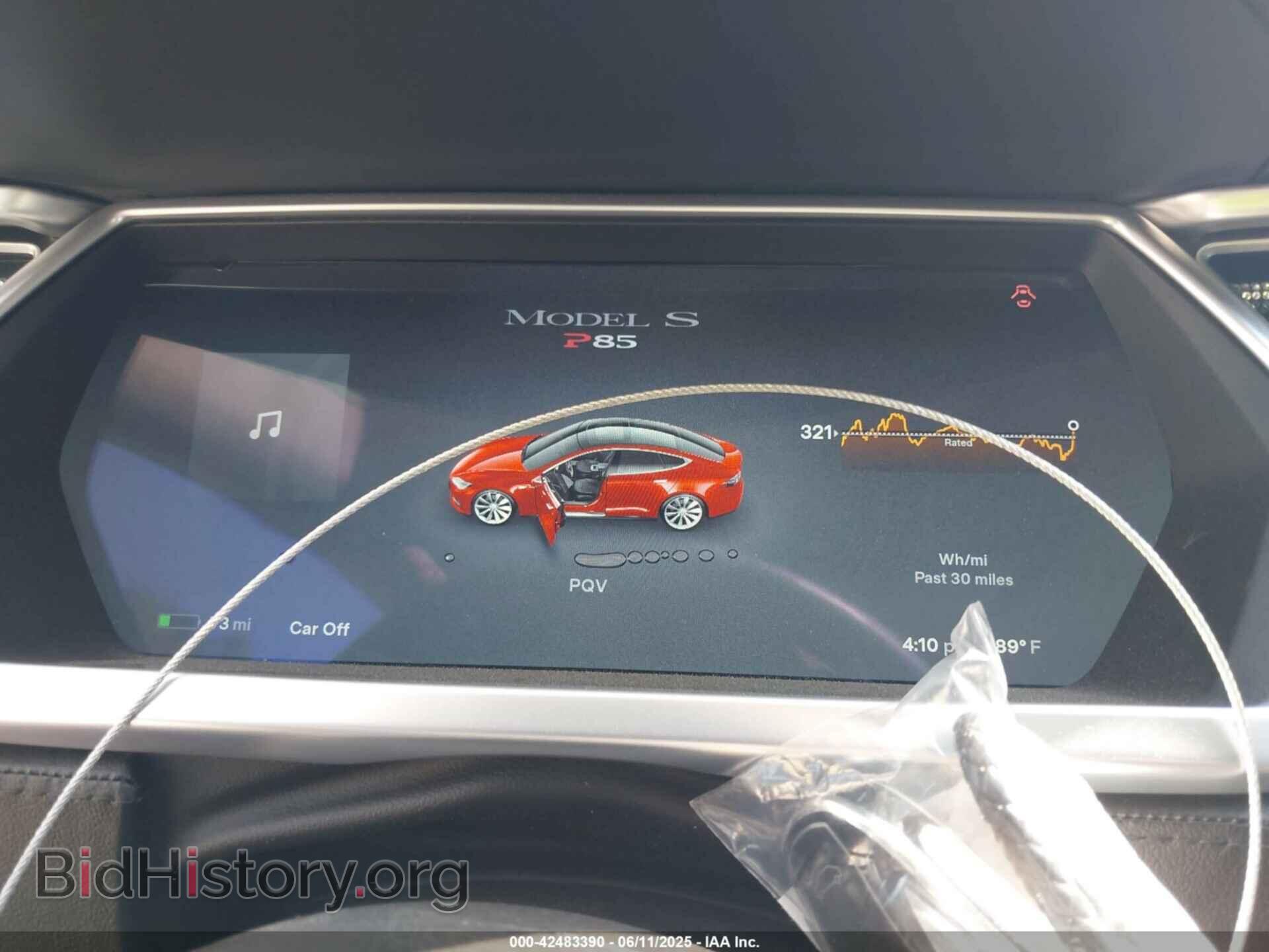 2013 TESLA MODEL S - VIN: 5YJSA1CP6DFP17689 - Фото 7