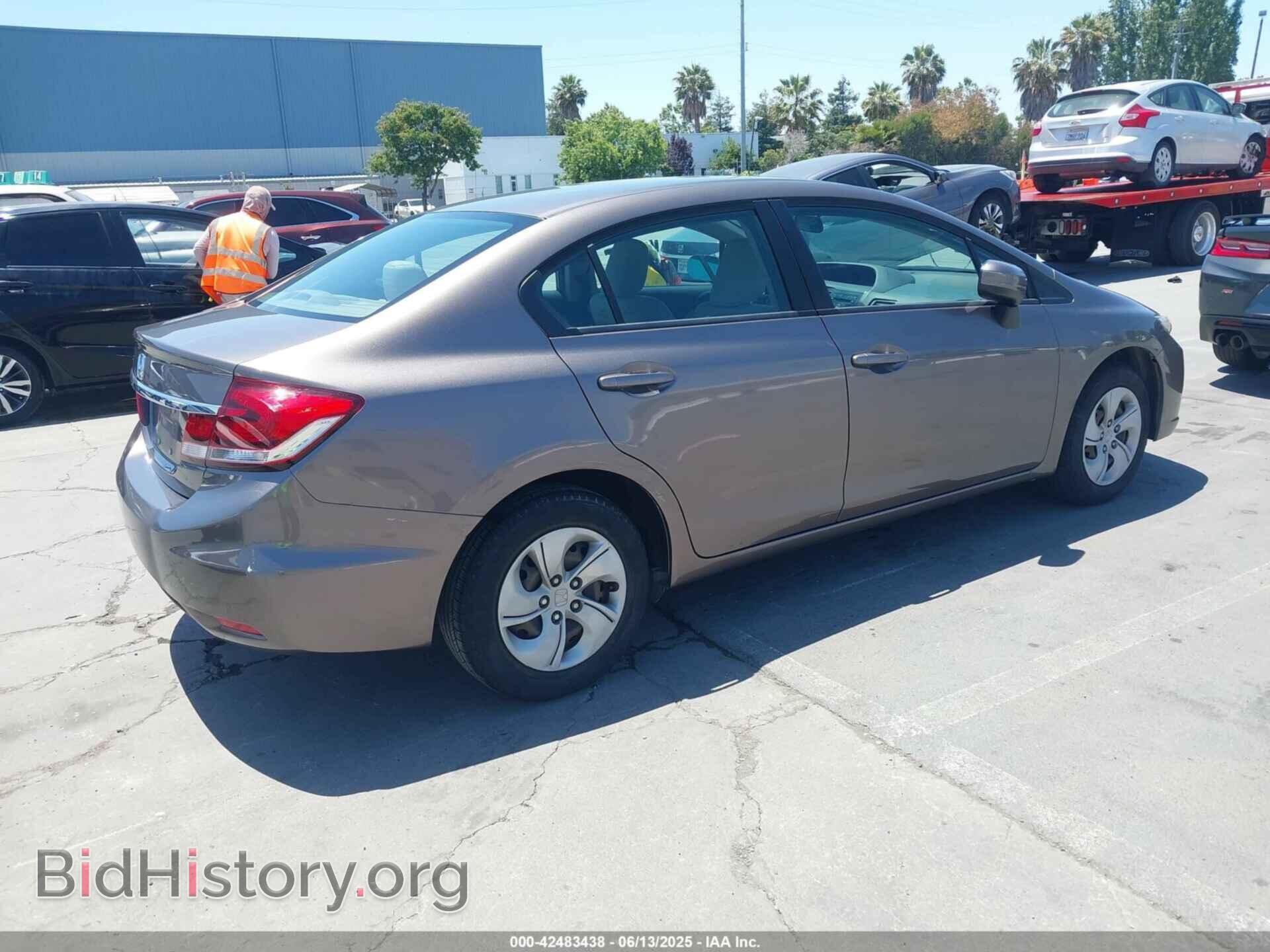 2015 HONDA CIVIC - VIN: 19XFB2F51FE701309 - Фото 4