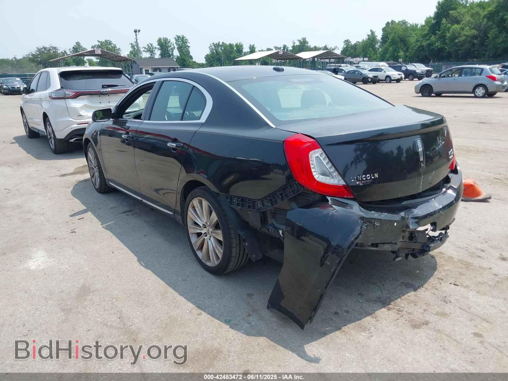 2013 LINCOLN MKS - VIN: 1LNHL9FT3DG602190 - Фото 3