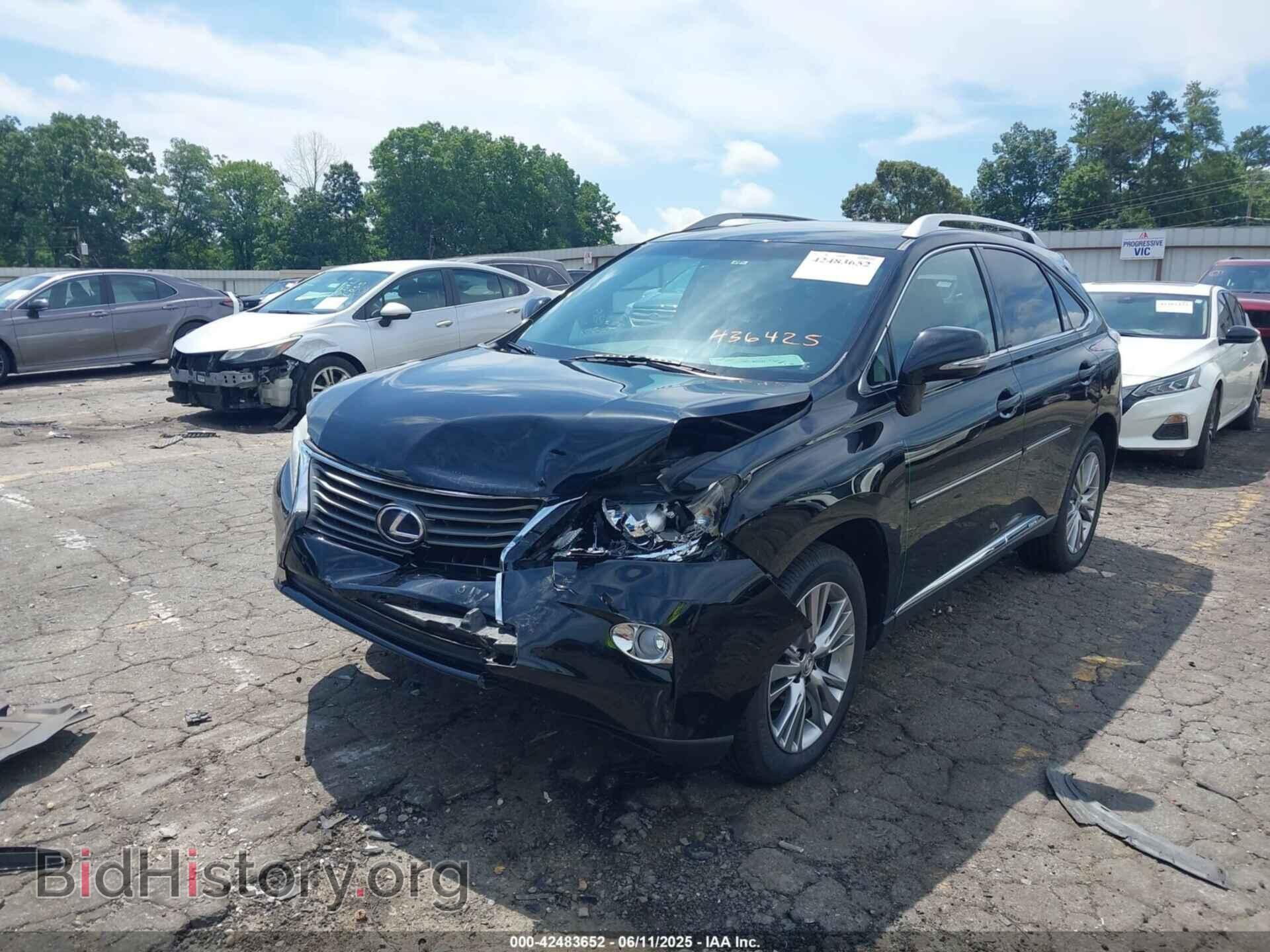 2013 LEXUS RX 450H - VIN: JTJBC1BA3D2436425 - Фото 2