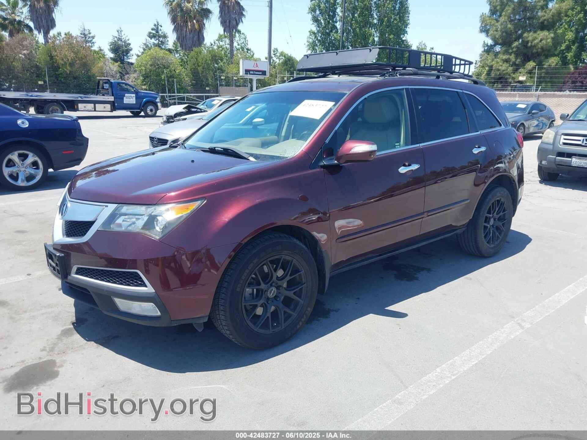 2011 ACURA MDX - VIN: 2HNYD2H68BH527062 - Фото 2