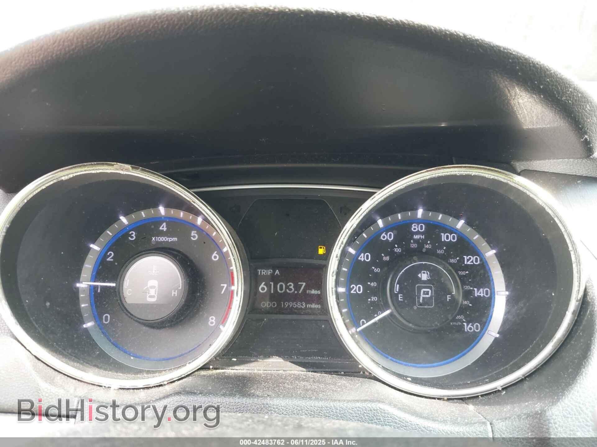 2012 HYUNDAI SONATA - VIN: 5NPEC4AB2CH348426 - Фото 7