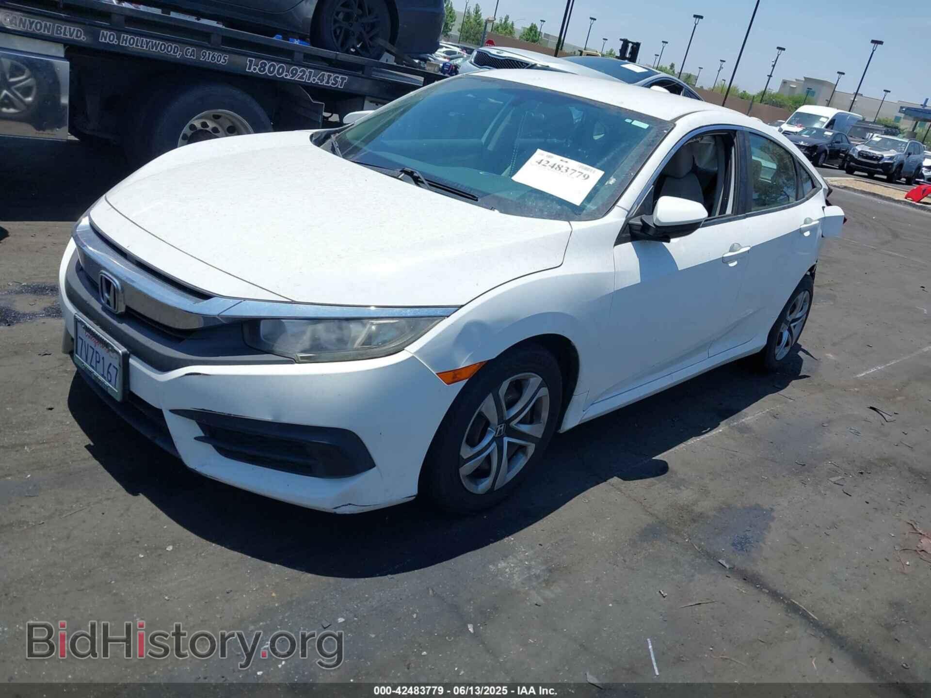 2016 HONDA CIVIC - VIN: 2HGFC2F53GH562191 - Фото 2