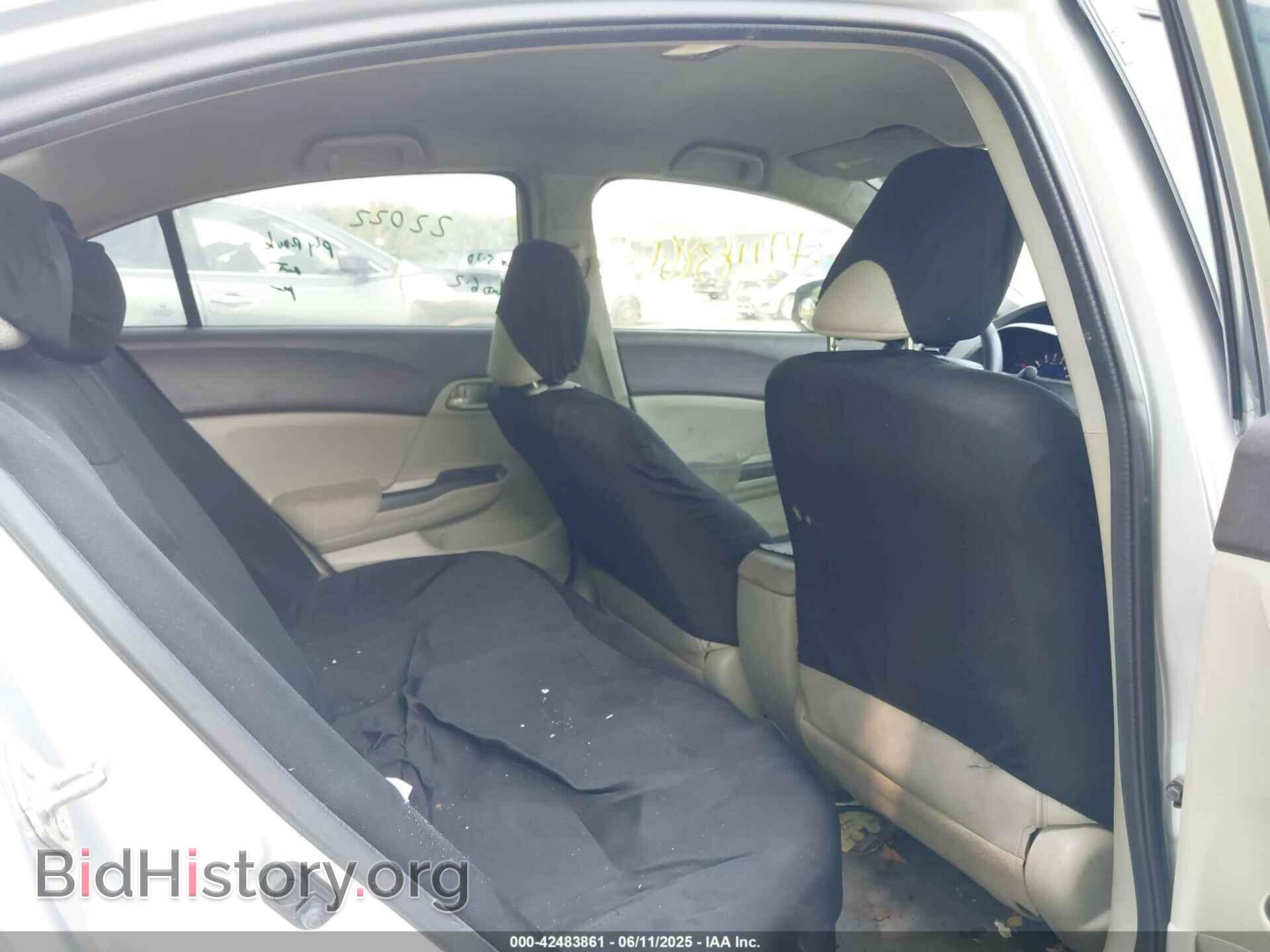 2012 HONDA CIVIC - VIN: 19XFB2F58CE354900 - Фото 8