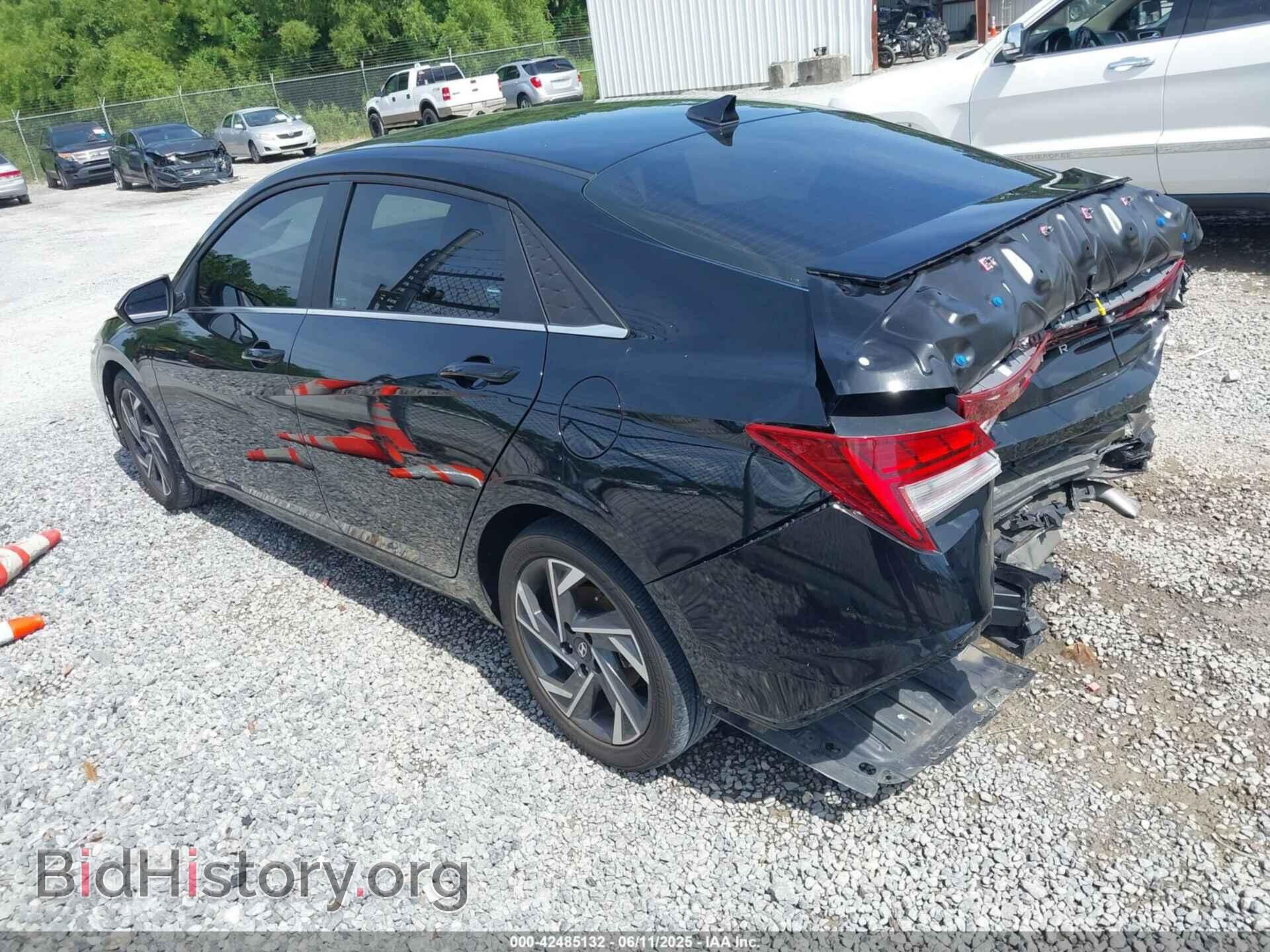 2024 HYUNDAI ELANTRA - VIN: KMHLS4DG6RU717543 - Фото 3
