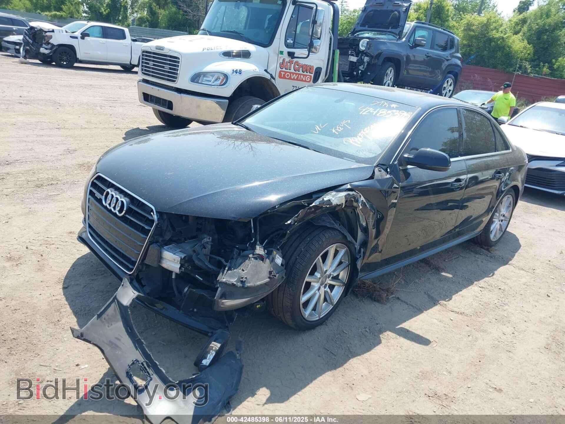 2015 AUDI A4 - VIN: WAUFFAFL2FN022915 - Фото 2