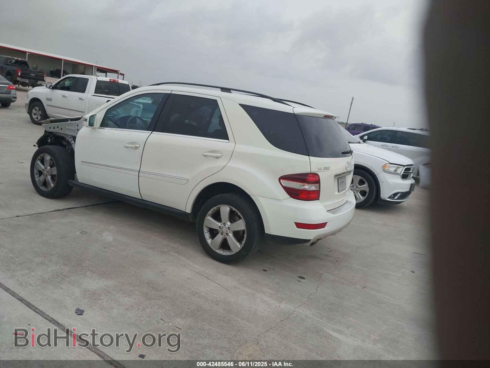2011 MERCEDES-BENZ ML 350 - VIN: 4JGBB5GB2BA714339 - Фото 3