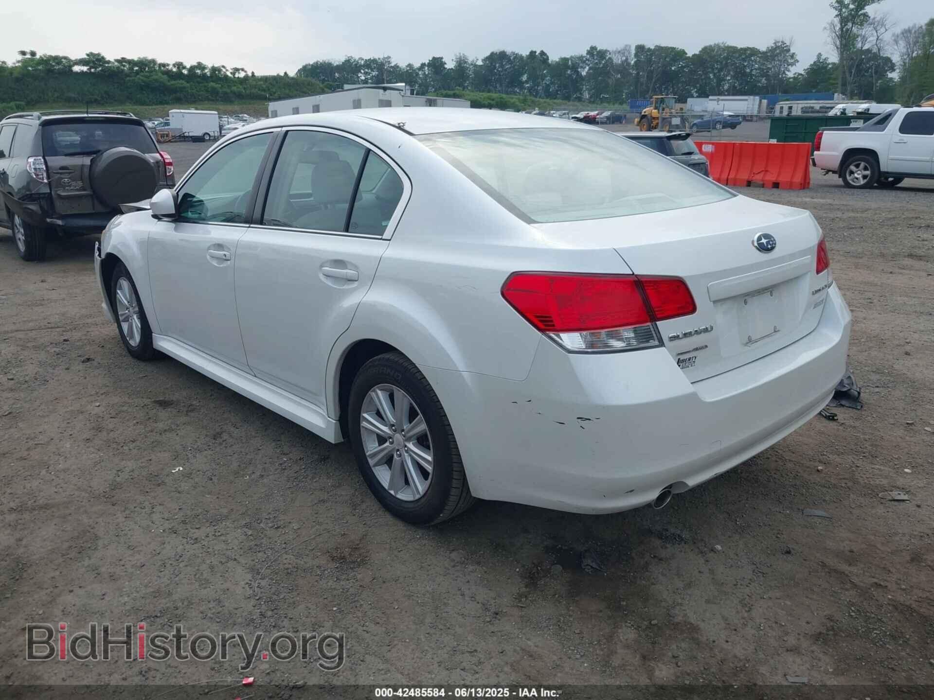 2012 SUBARU LEGACY - VIN: 4S3BMBC68C3004521 - Фото 3