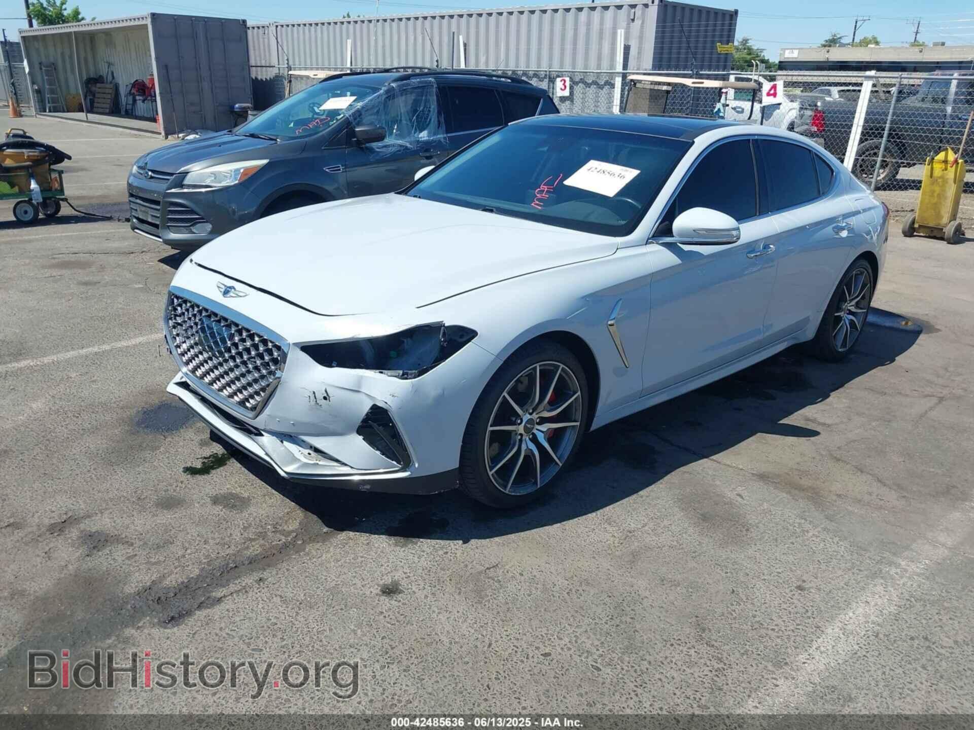 2020 GENESIS G70 - VIN: KMTG74LE2LU059669 - Фото 2