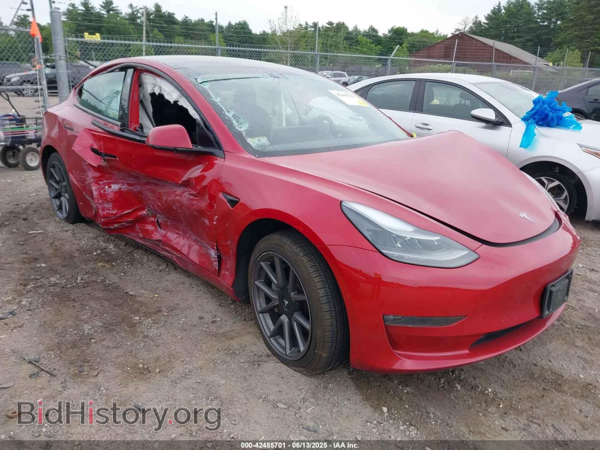 Фотография 5YJ3E1EB3NF324681 - TESLA MODEL 3 2022