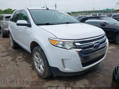 2014 Ford EDGE SEL, white — VIN 2FMDK3JC4EBA91538, IAAI