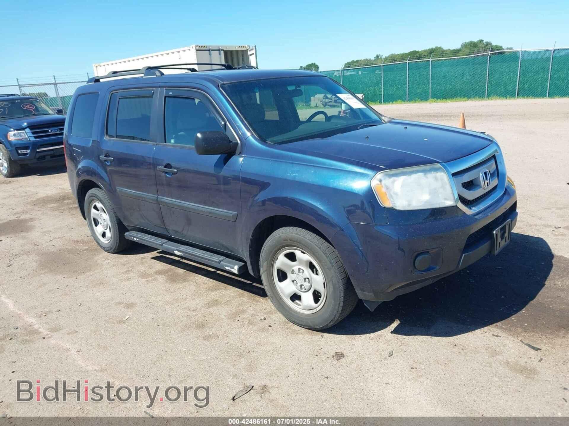 Фотография 5FNYF4H20BB103485 - HONDA PILOT 2011