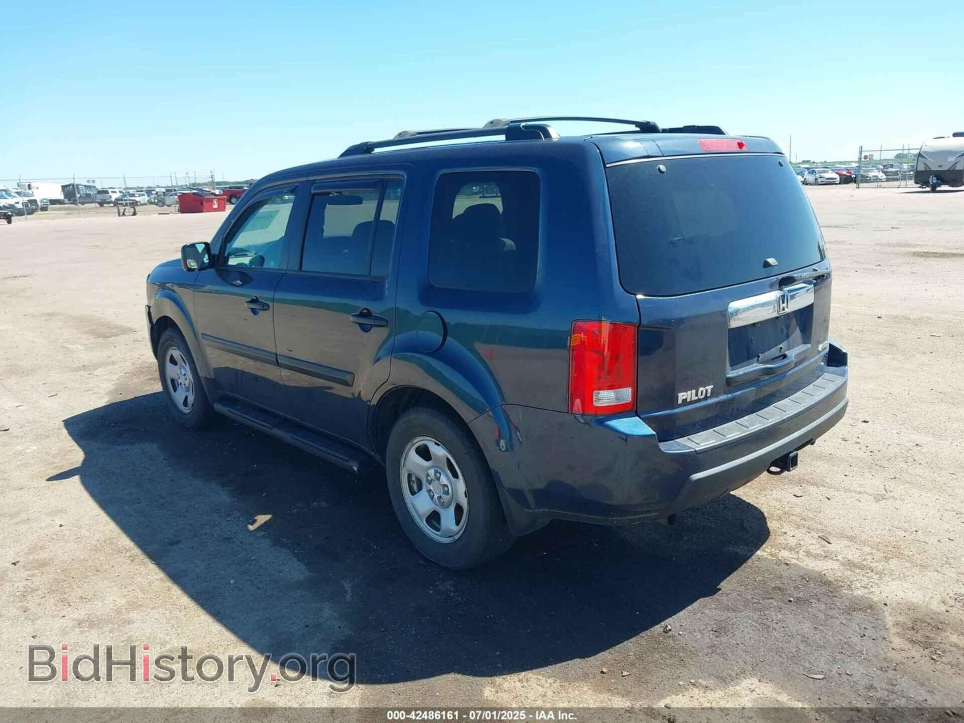 2011 HONDA PILOT - VIN: 5FNYF4H20BB103485 - Фото 3