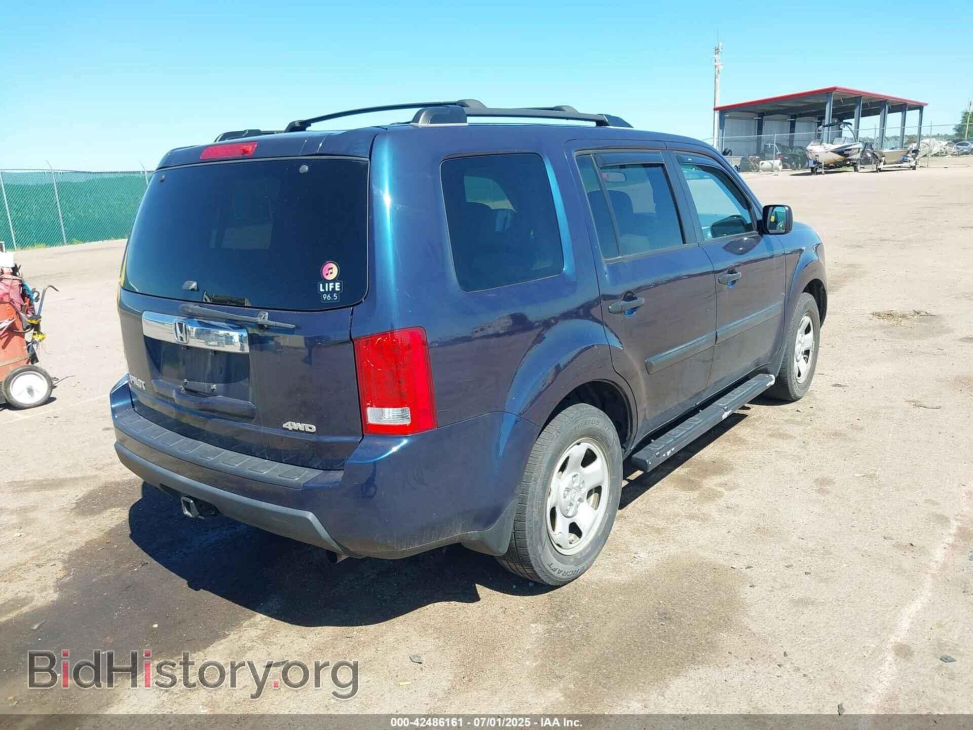 2011 HONDA PILOT - VIN: 5FNYF4H20BB103485 - Фото 4