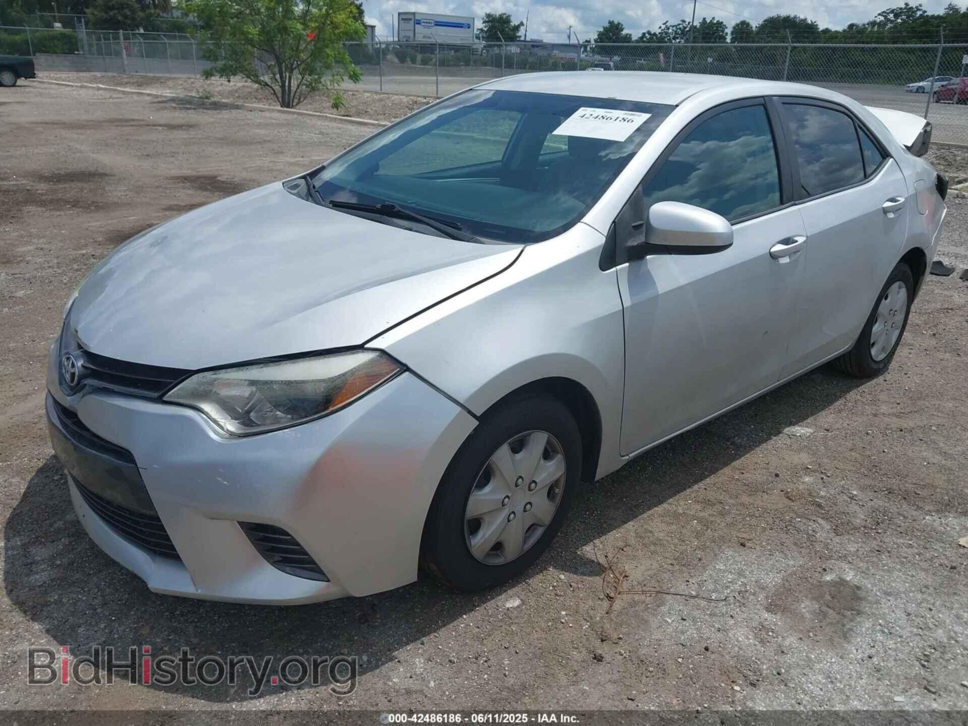 2015 TOYOTA COROLLA - VIN: 2T1BURHEXFC242245 - Фото 2