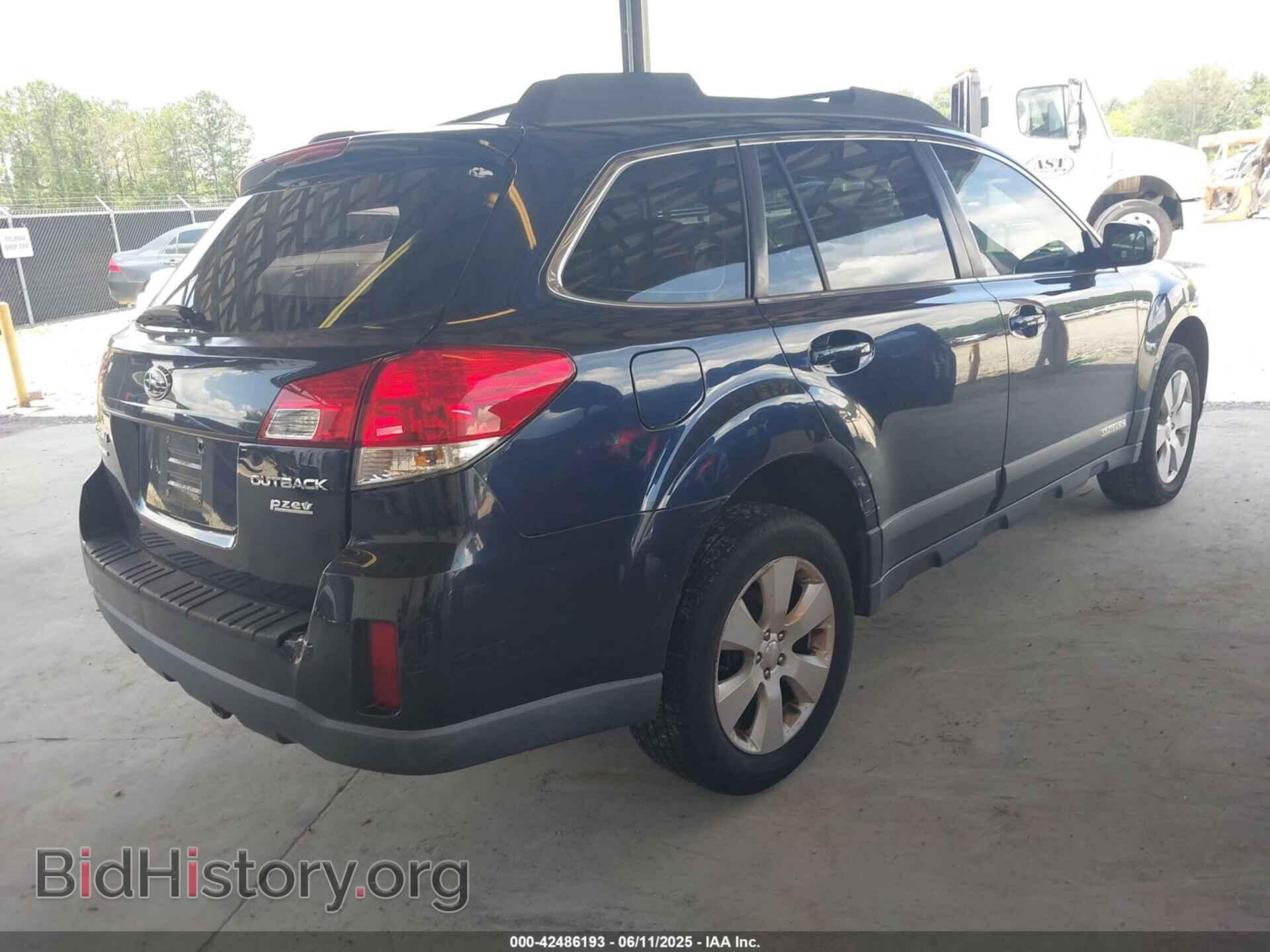 2012 SUBARU OUTBACK - VIN: 4S4BRBAC0C3210857 - Фото 4