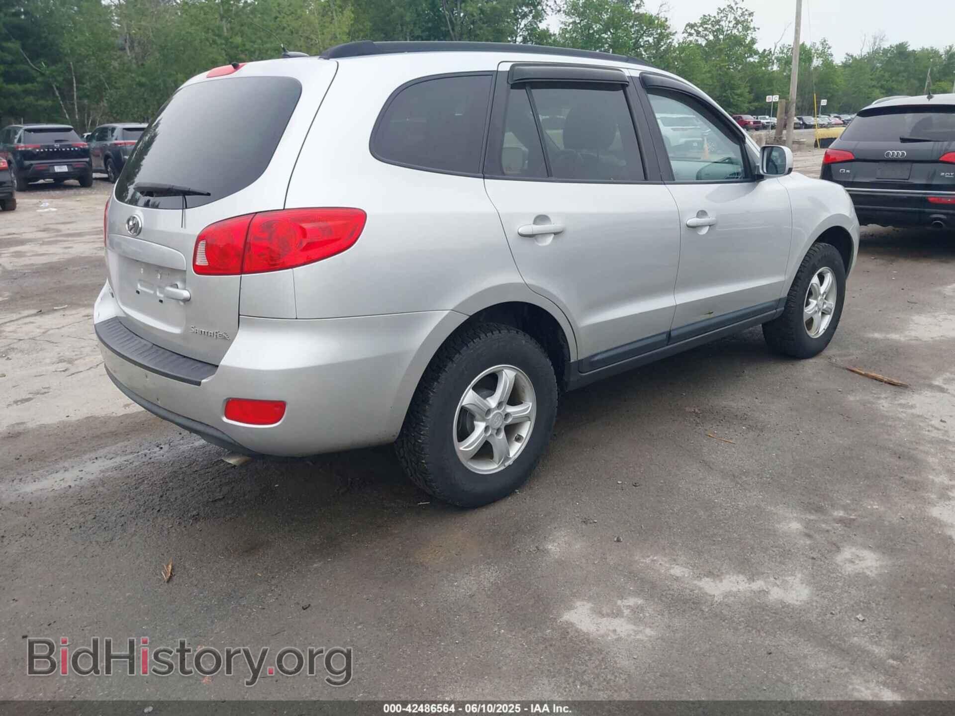 2008 HYUNDAI SANTA FE - VIN: 5NMSG13D68H194473 - Фото 4