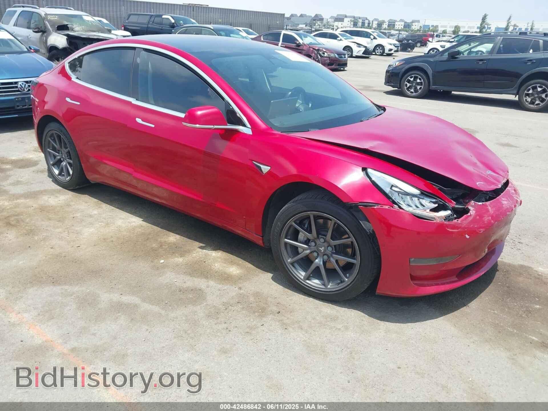 Photo 5YJ3E1EA6JF049521 - TESLA MODEL 3 2018