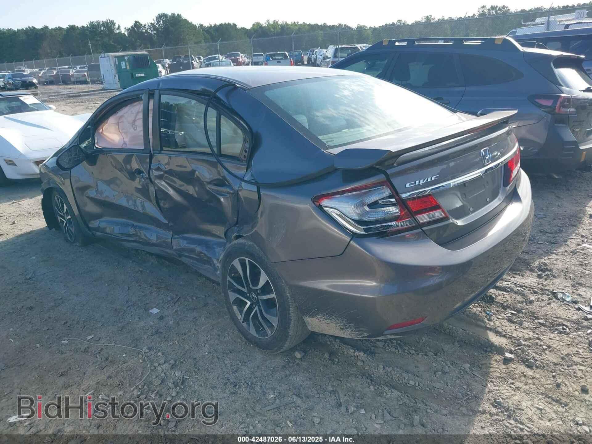 2015 HONDA CIVIC - VIN: 19XFB2F83FE019591 - Фото 3