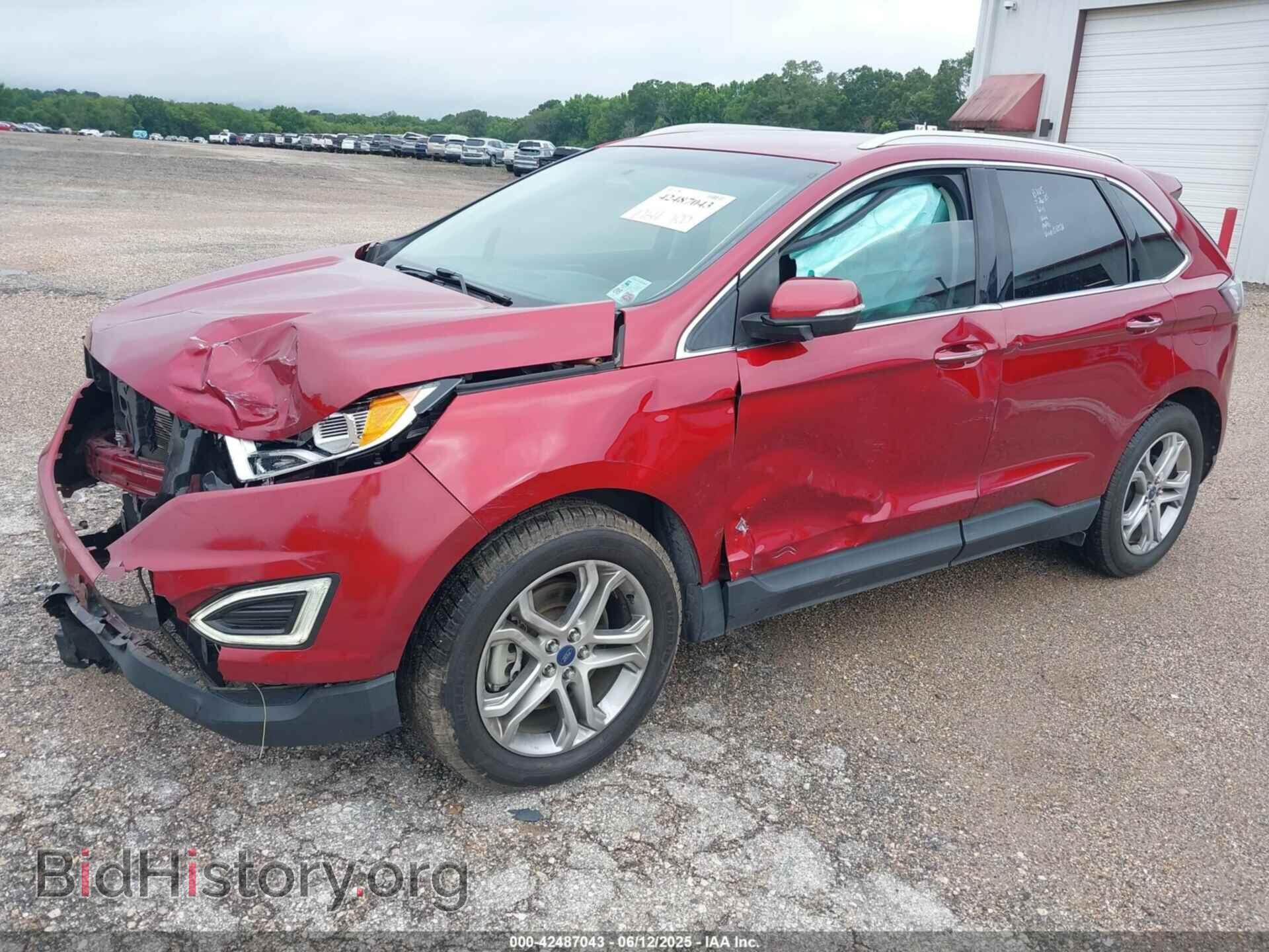2015 FORD EDGE - VIN: 2FMTK3K82FBB38511 - Фото 2