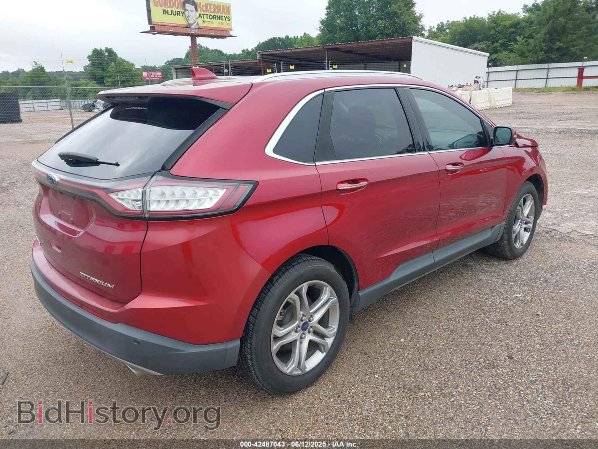 2015 FORD EDGE - VIN: 2FMTK3K82FBB38511 - Фото 4