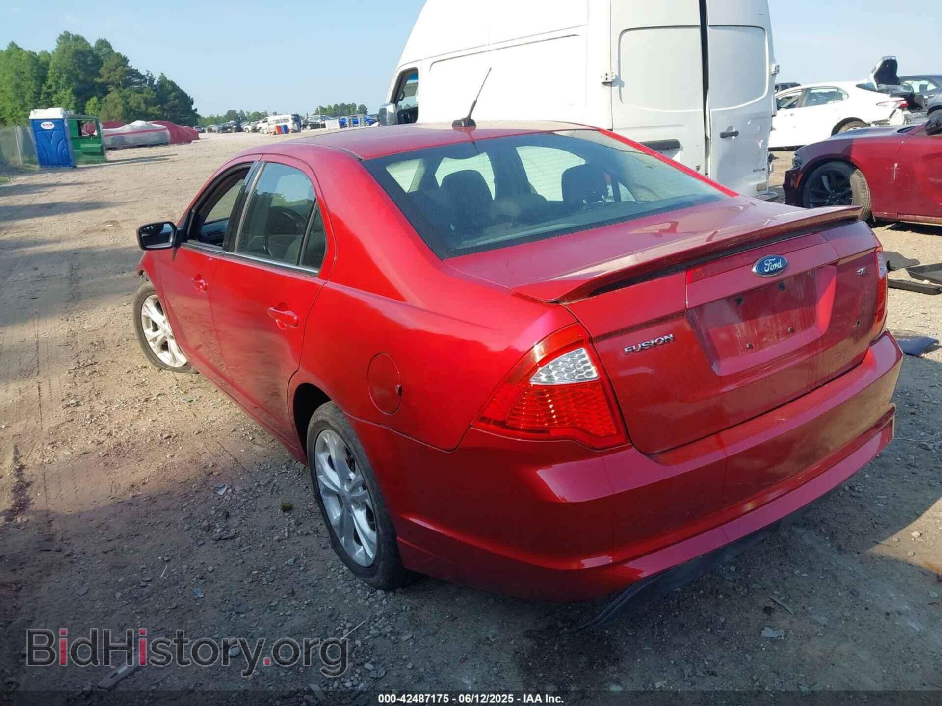 2012 FORD FUSION - VIN: 3FAHP0HA0CR386683 - Фото 3