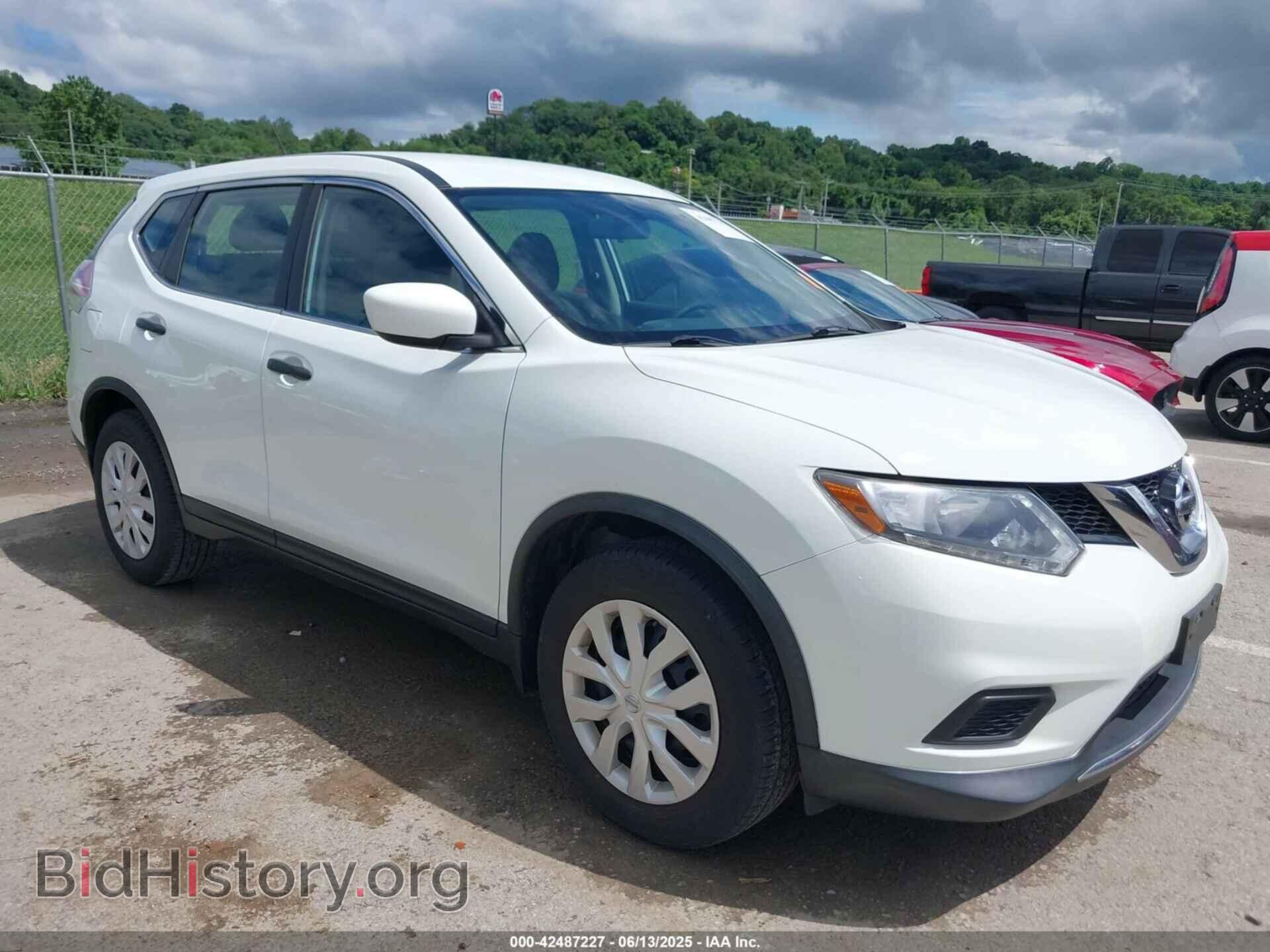 Photo KNMAT2MVXGP605643 - NISSAN ROGUE 2016