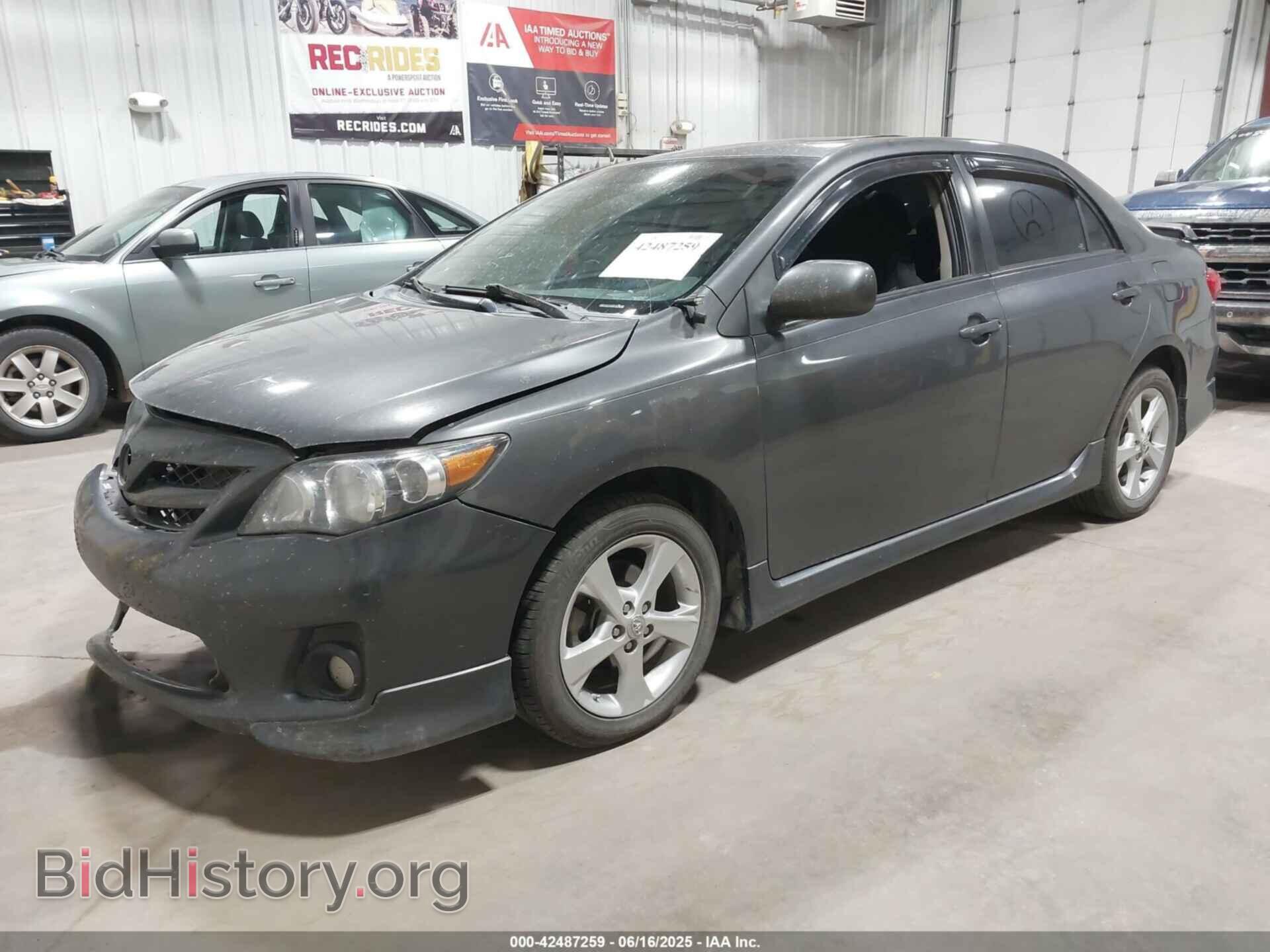 2011 TOYOTA COROLLA - VIN: 2T1BU4EE2BC721261 - Фото 2