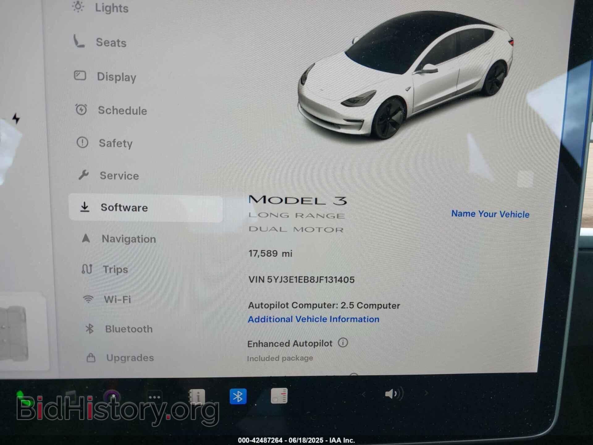 2018 TESLA MODEL 3 - VIN: 5YJ3E1EB8JF131405 - Photo 7