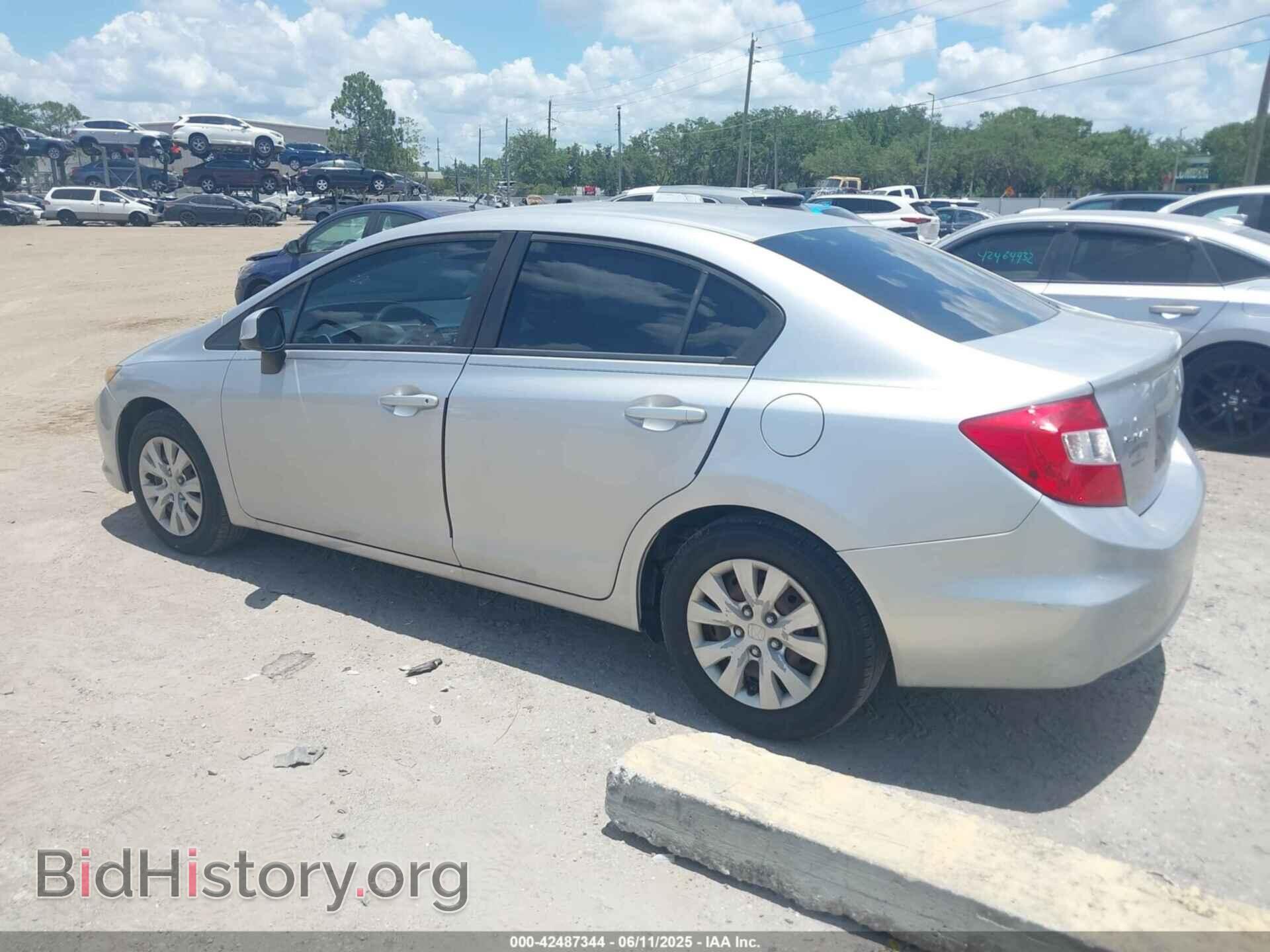 2012 HONDA CIVIC - VIN: 19XFB2F57CE017652 - Фото 3