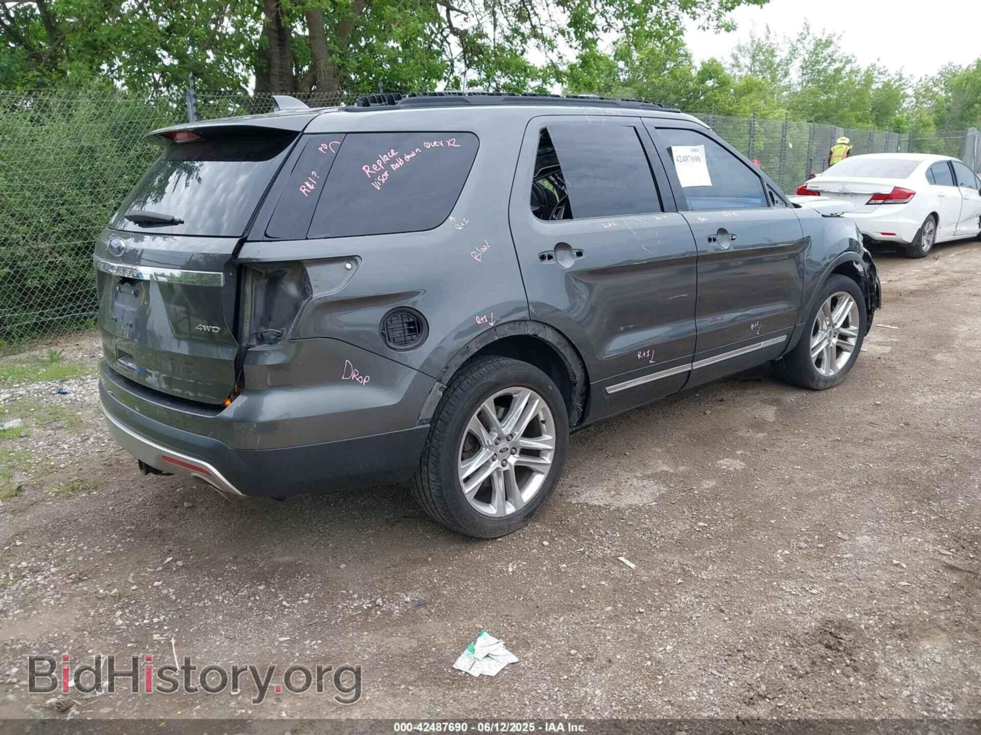 2016 FORD EXPLORER - VIN: 1FM5K8D83GGC38016 - Фото 4