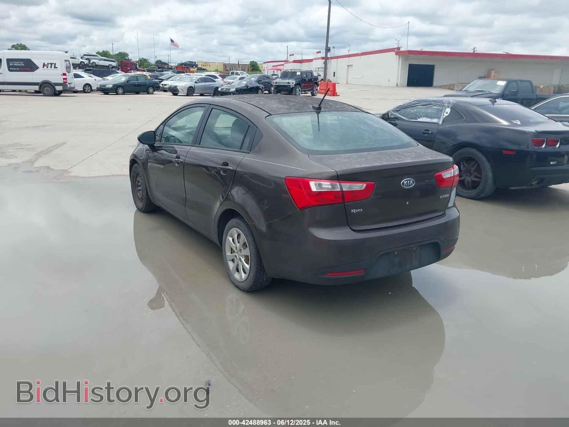 2013 KIA RIO - VIN: KNADN4A33D6125111 - Фото 3
