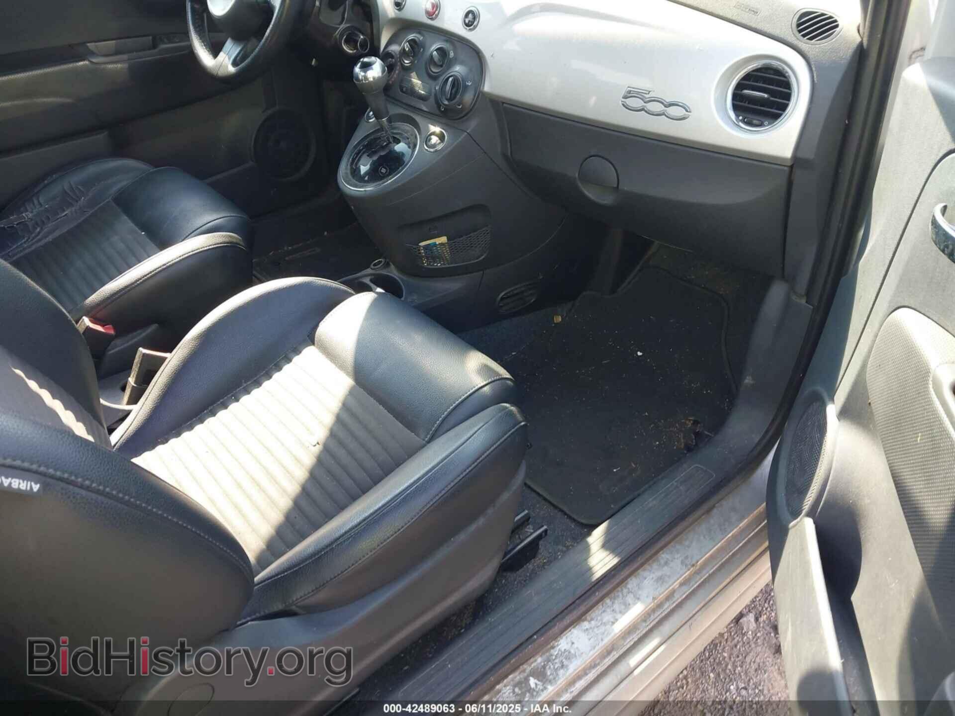 2014 FIAT 500 - VIN: 3C3CFFBR0ET292144 - Фото 5