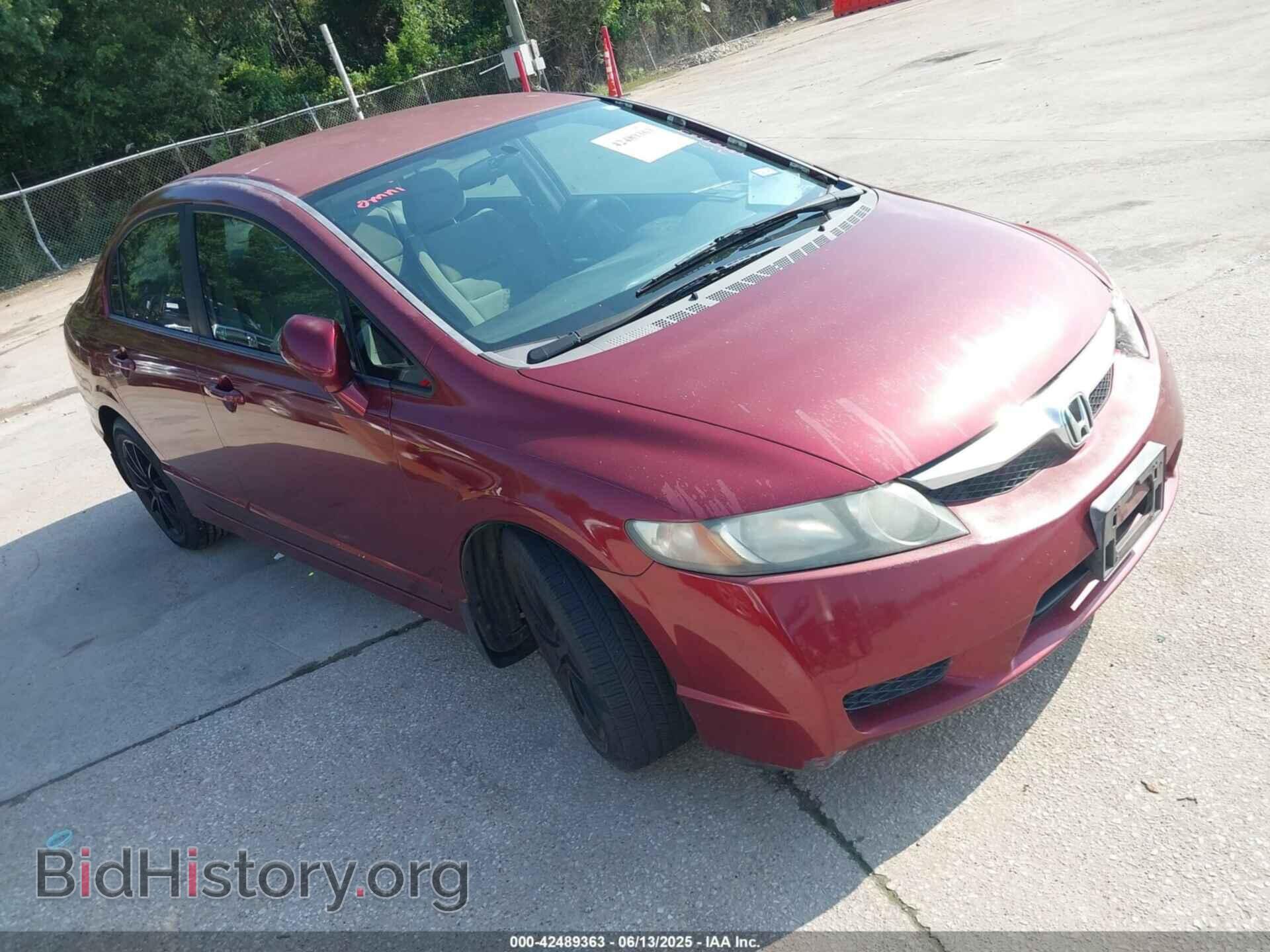 Photo 19XFA165X9E049582 - HONDA CIVIC 2009