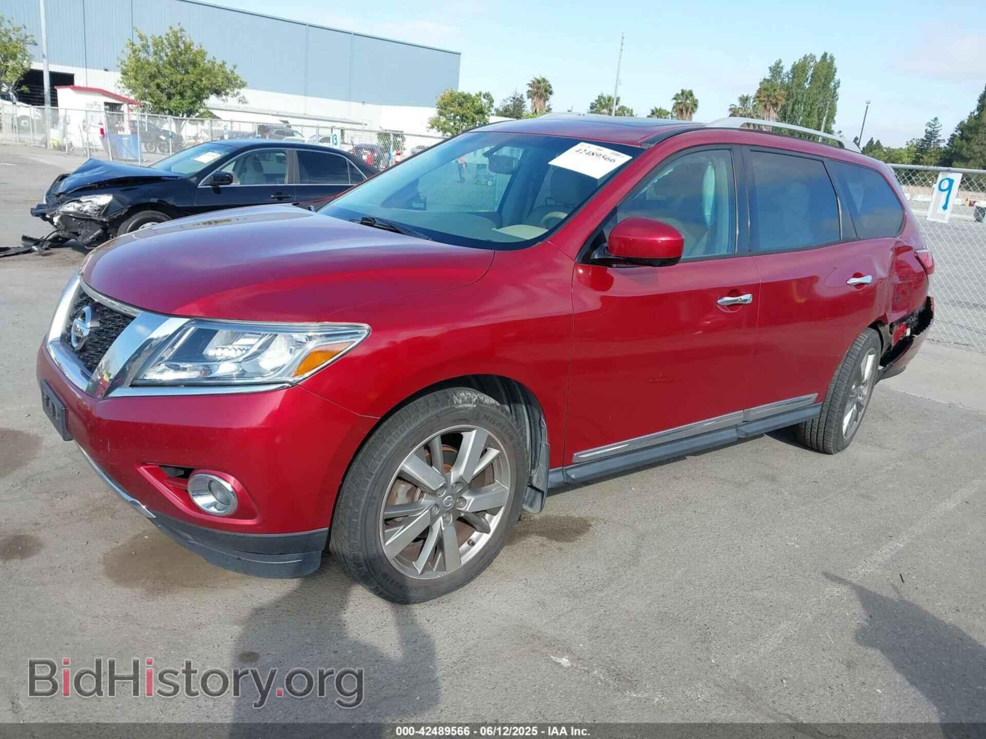 2014 NISSAN PATHFINDER - VIN: 5N1AR2MM2EC632504 - Фото 2