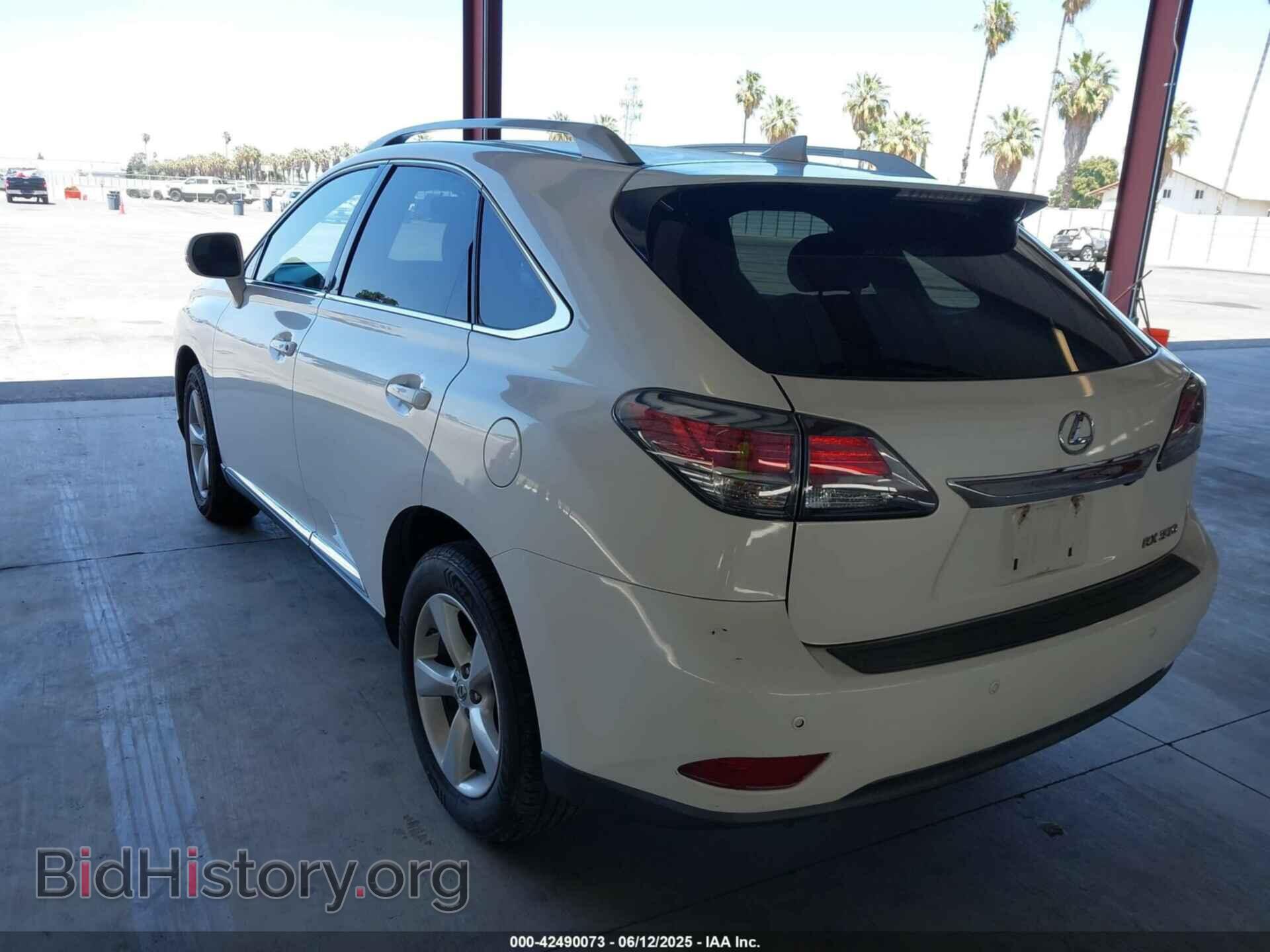 2015 LEXUS RX 350 - VIN: JTJBK1BA4F2465308 - Фото 3