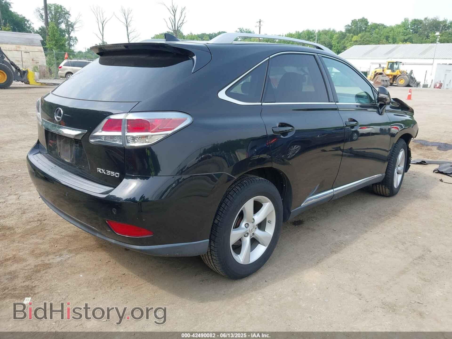 2014 LEXUS RX 350 - VIN: 2T2BK1BA3EC246662 - Фото 4