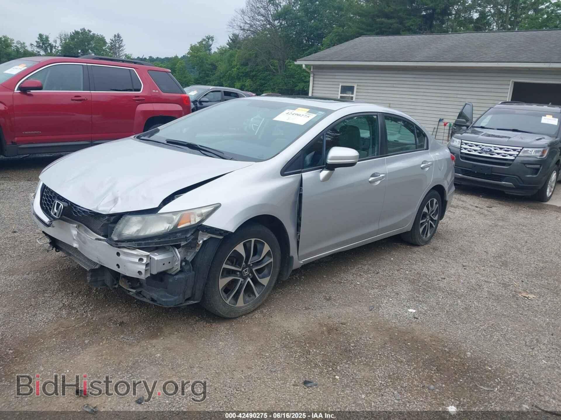2015 HONDA CIVIC - VIN: 19XFB2F8XFE038512 - Фото 2