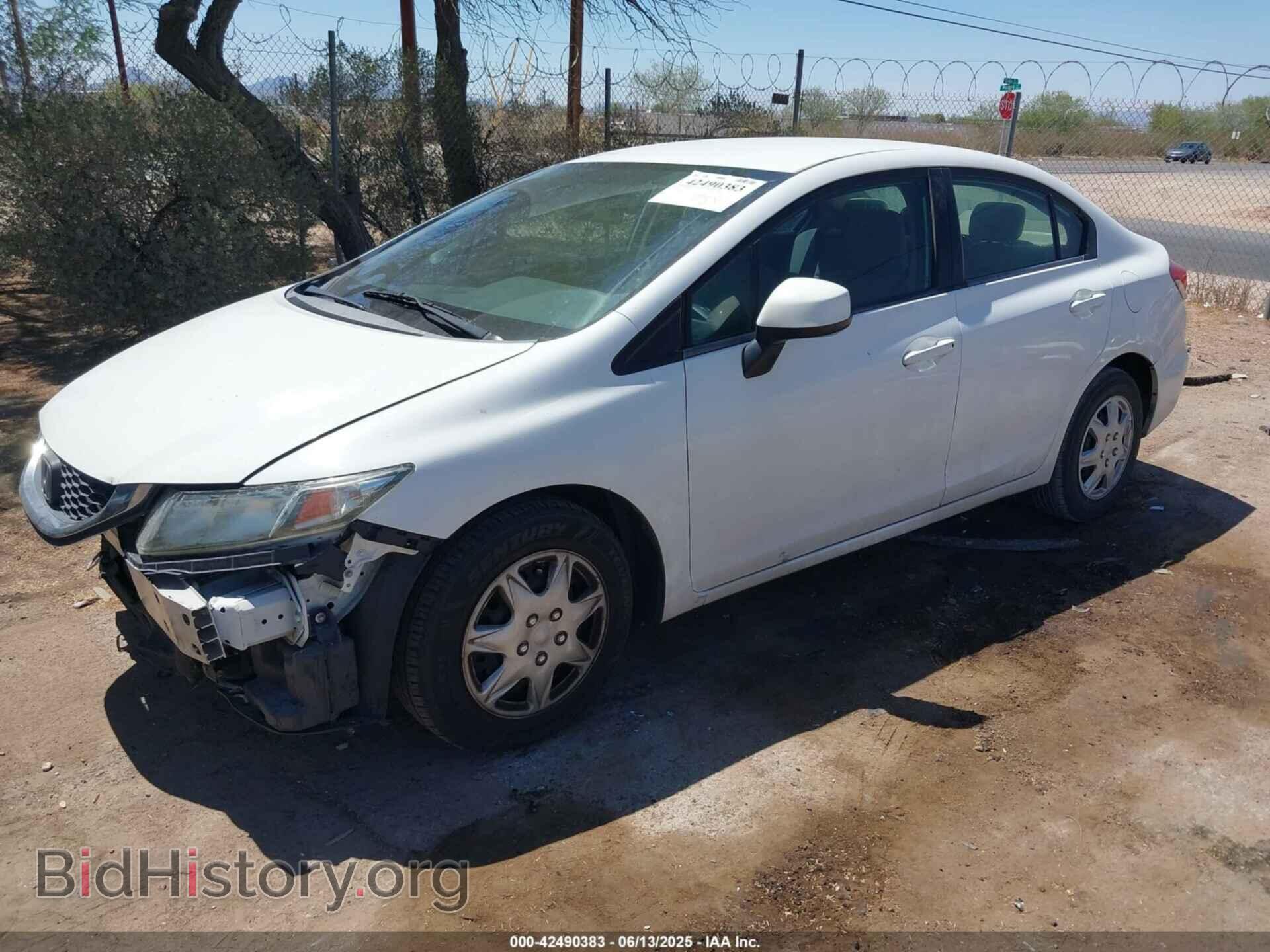 2013 HONDA CIVIC - VIN: 19XFB2F55DE267764 - Фото 2